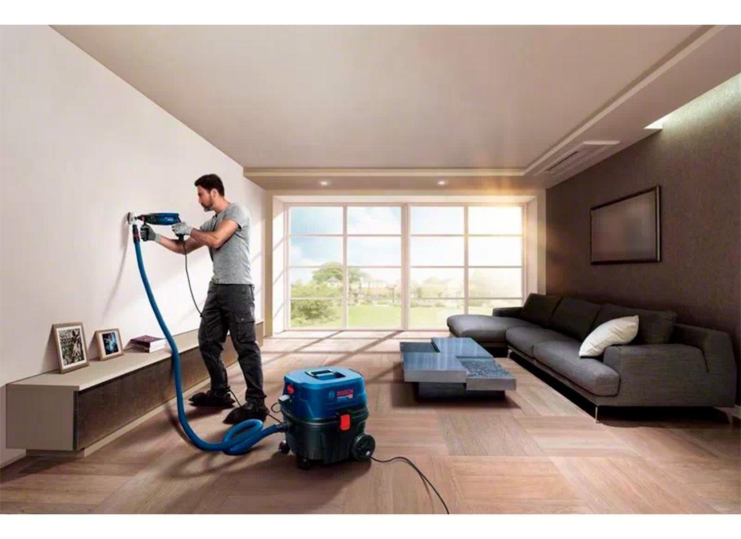 Aspiradora C/toma Corriente Bosch Gas 12-25 Pl - 1.250 Watts-3