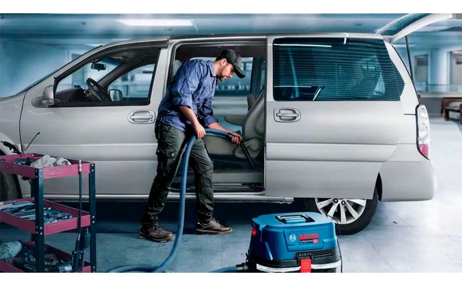 Aspiradora C/toma Corriente Bosch Gas 12-25 Pl - 1.250 Watts-4