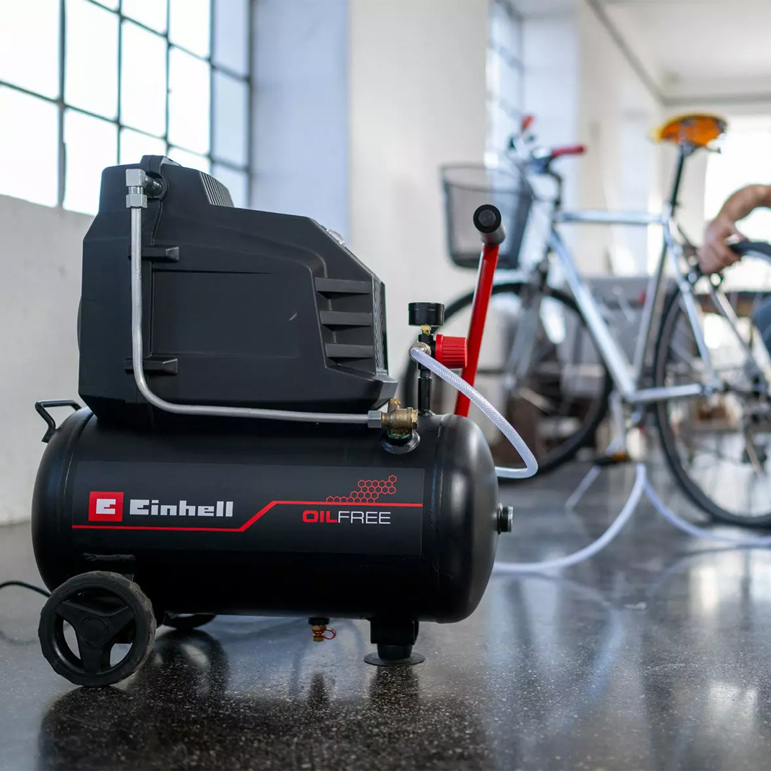 Compresor de Aire libre de aceite Einhell TC-AC 190/24/8 I OF-7