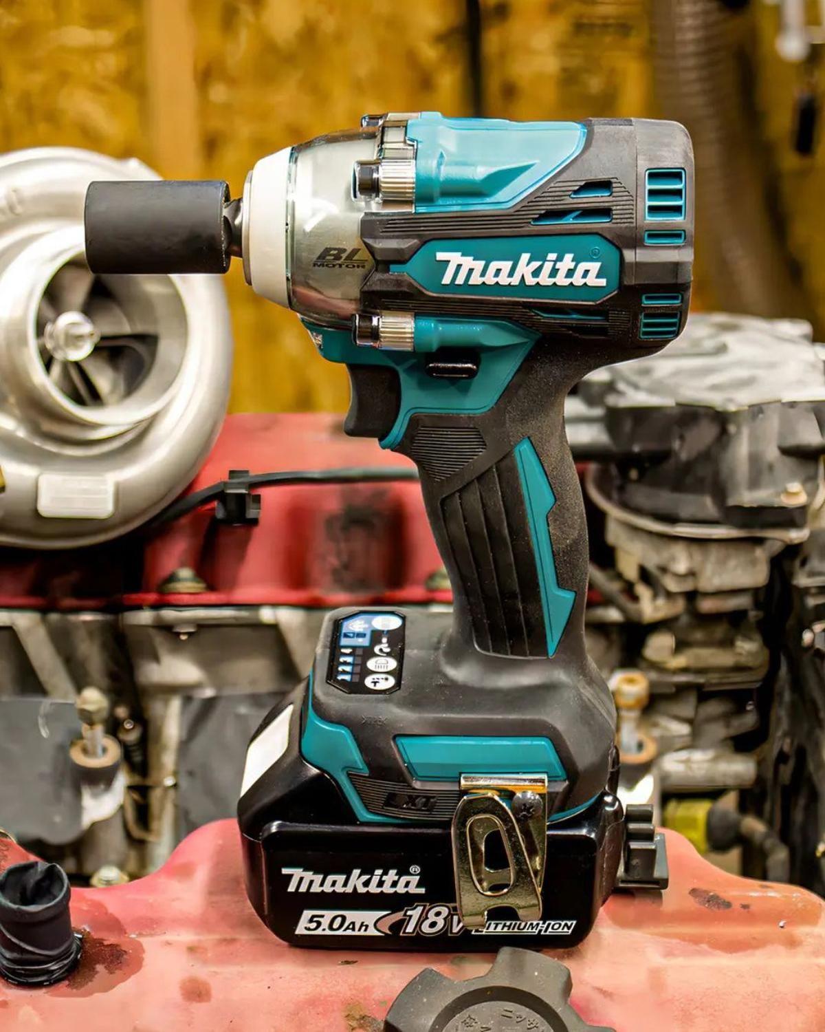 Llave De Impacto Bl 18v Lxt 1/2'' 330 Nm Dtw300z Makita-4