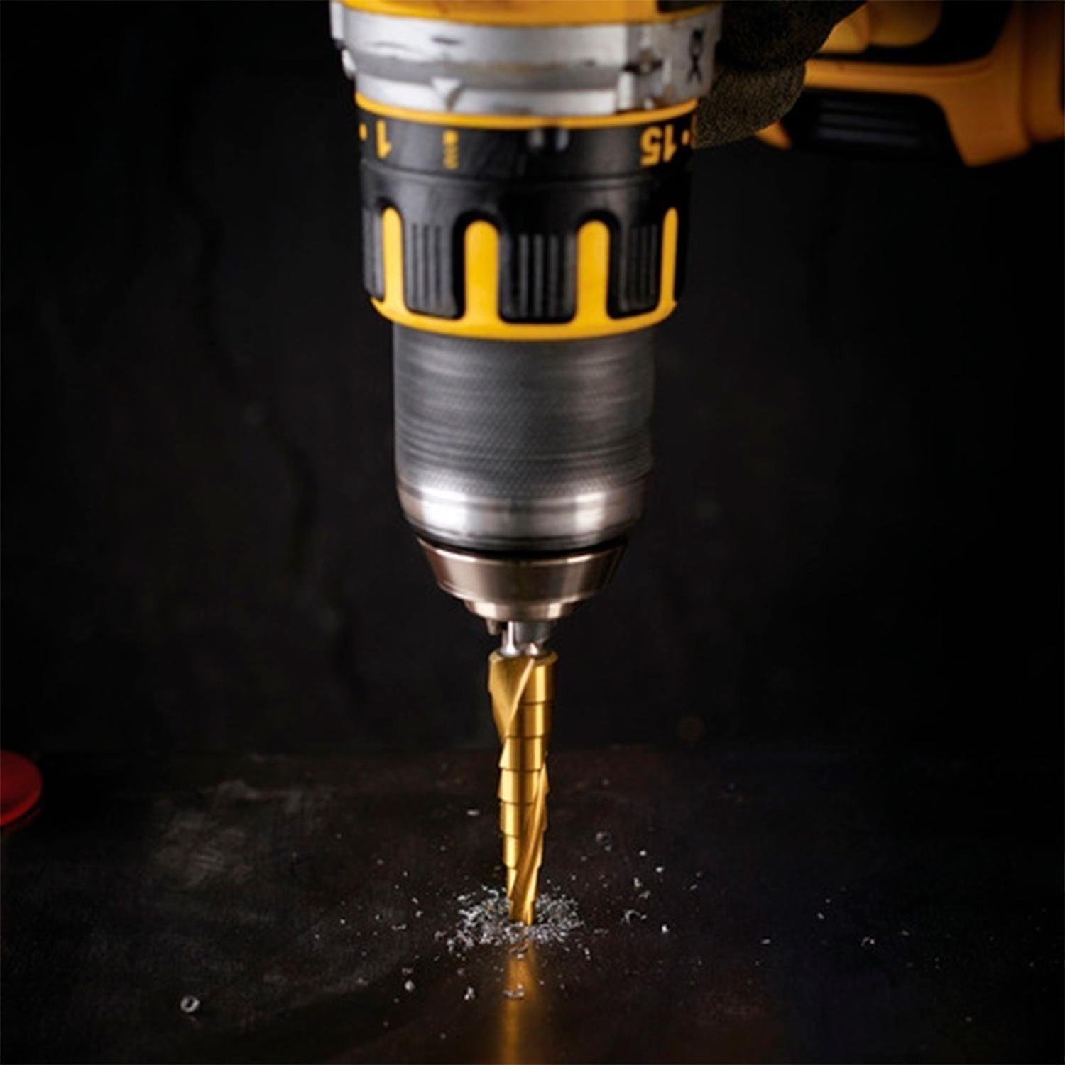 Broca Escalonada 8-10-12-14-16-18 Mm Dewalt Dt5027-qz-3