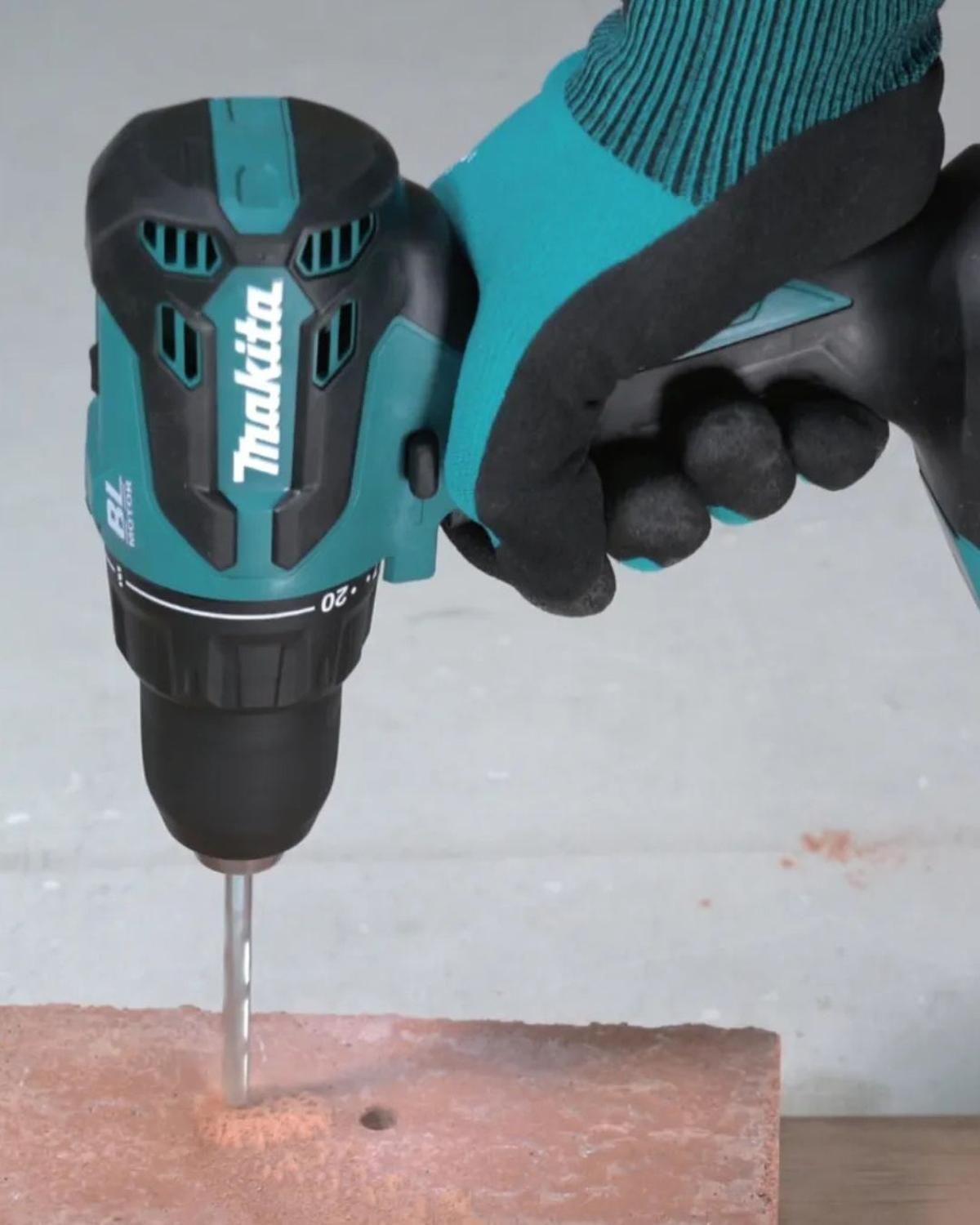 Kit Taladro Percutor Makita DHP490RFX2 - 2 Bat y Cargador-2