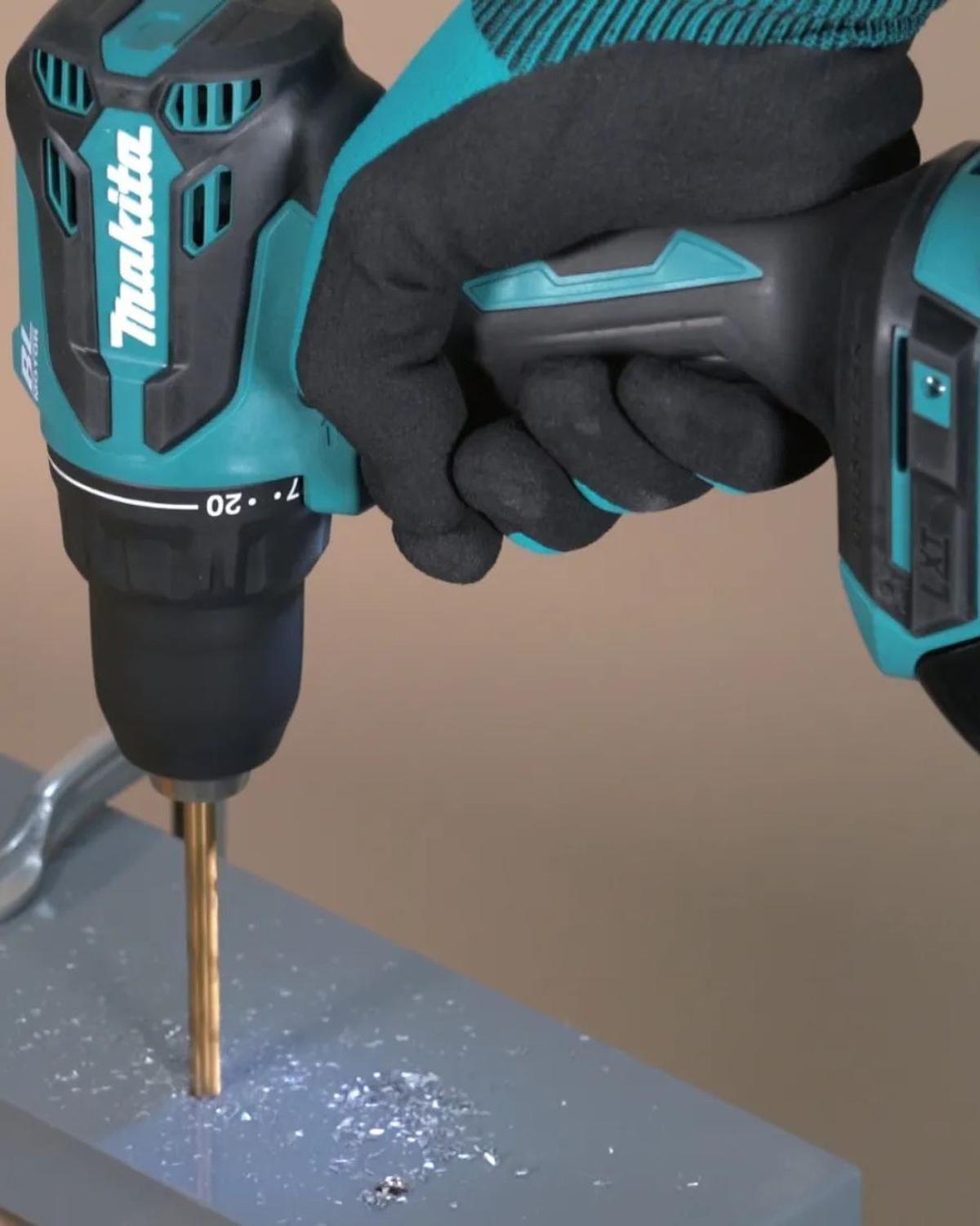 Kit Taladro Percutor Makita DHP490RFX2 - 2 Bat y Cargador-5