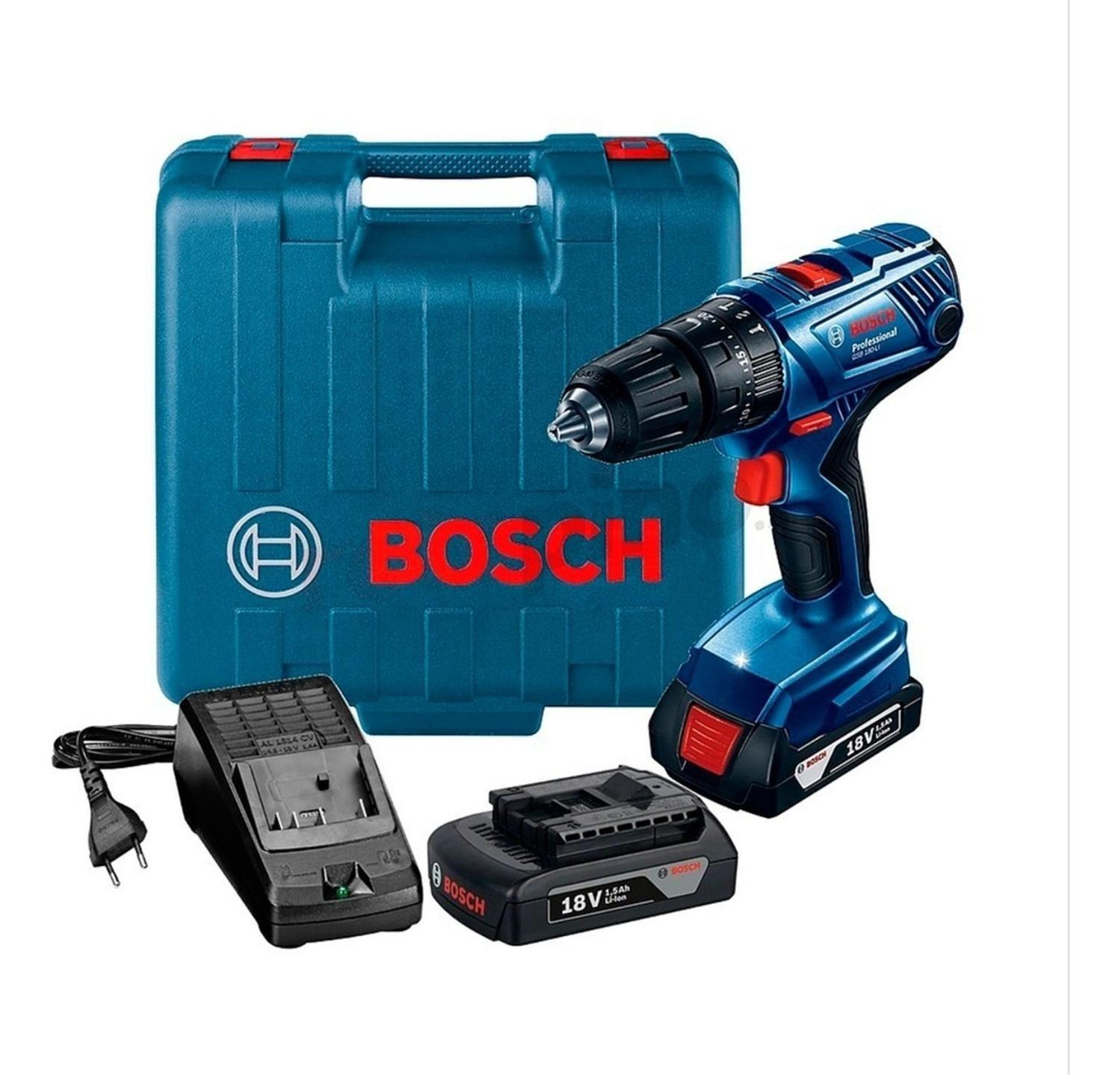 Taladro Percutor Inalambrico Bosh Gsb 180-li C/envío-0