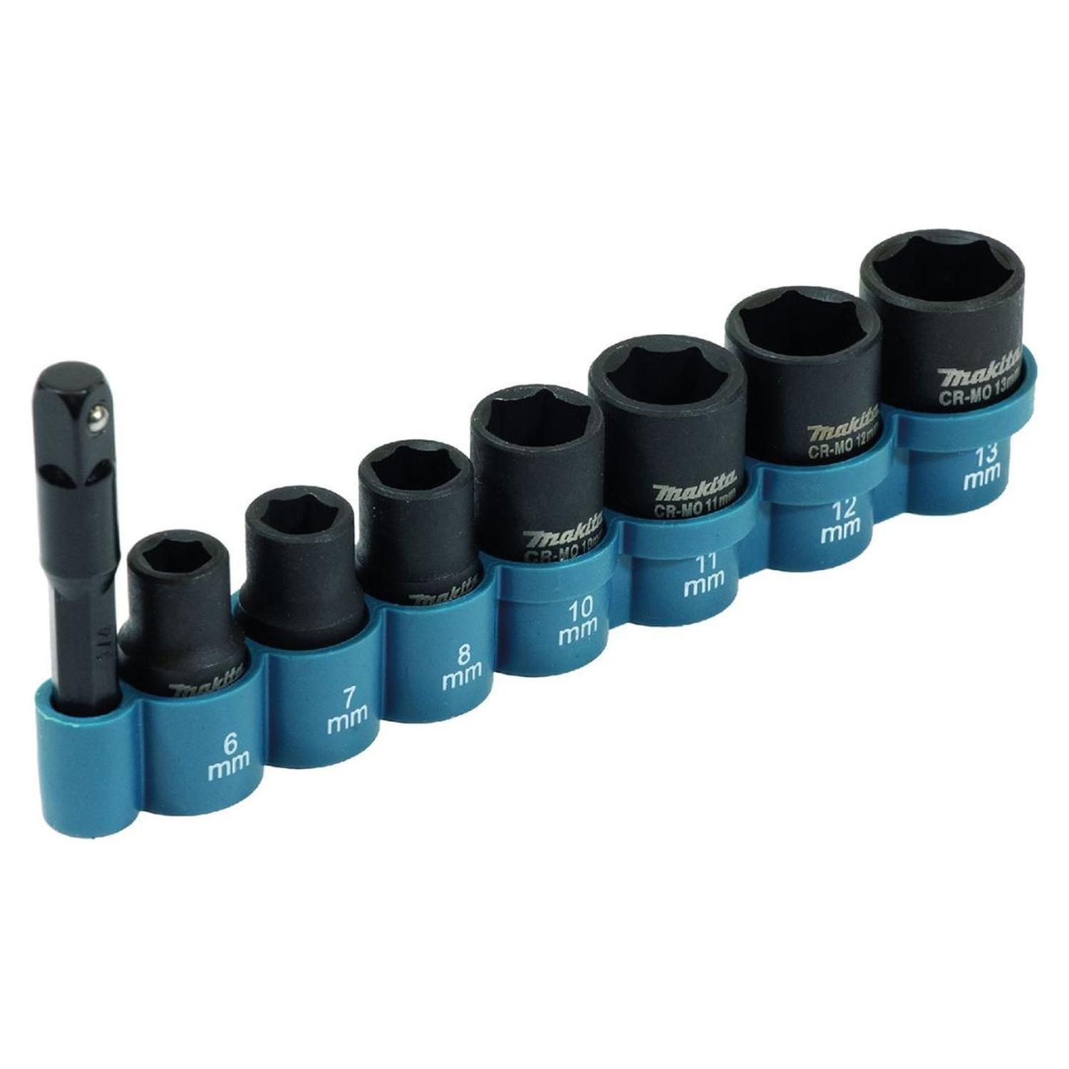 Set De Dados Makita Impacto Socket 8 Piezas E-12289-3