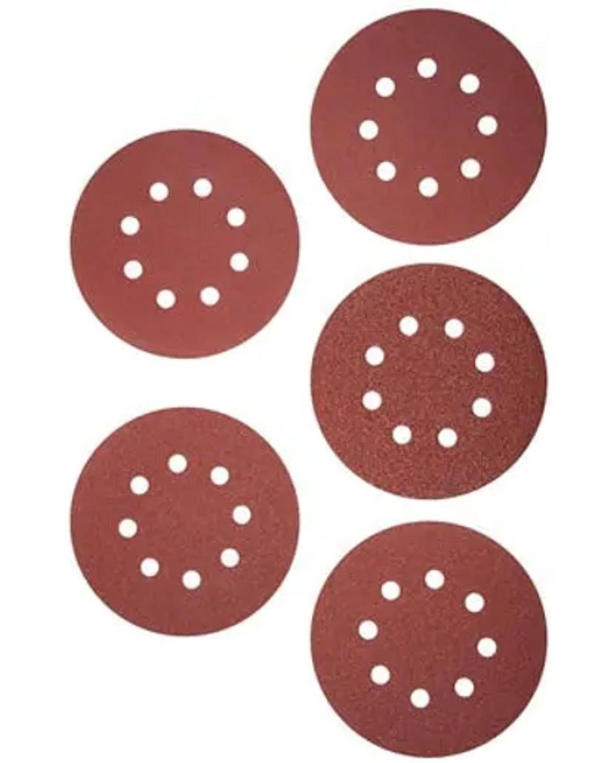 Set 5 Lijas Con Velcro Dewalt Dw4303 Grano 120-2