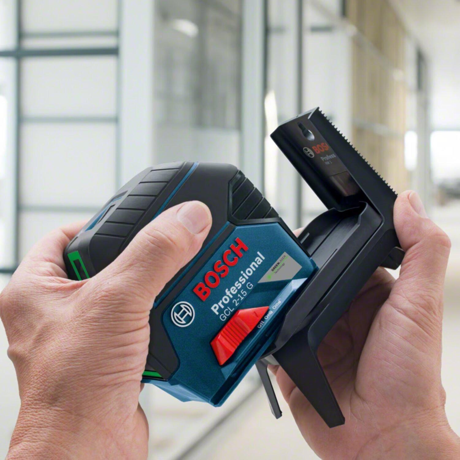 Nivel Lasér Verde Lineas Y Punto Bosch Gcl2-15g Envio Gratis-1