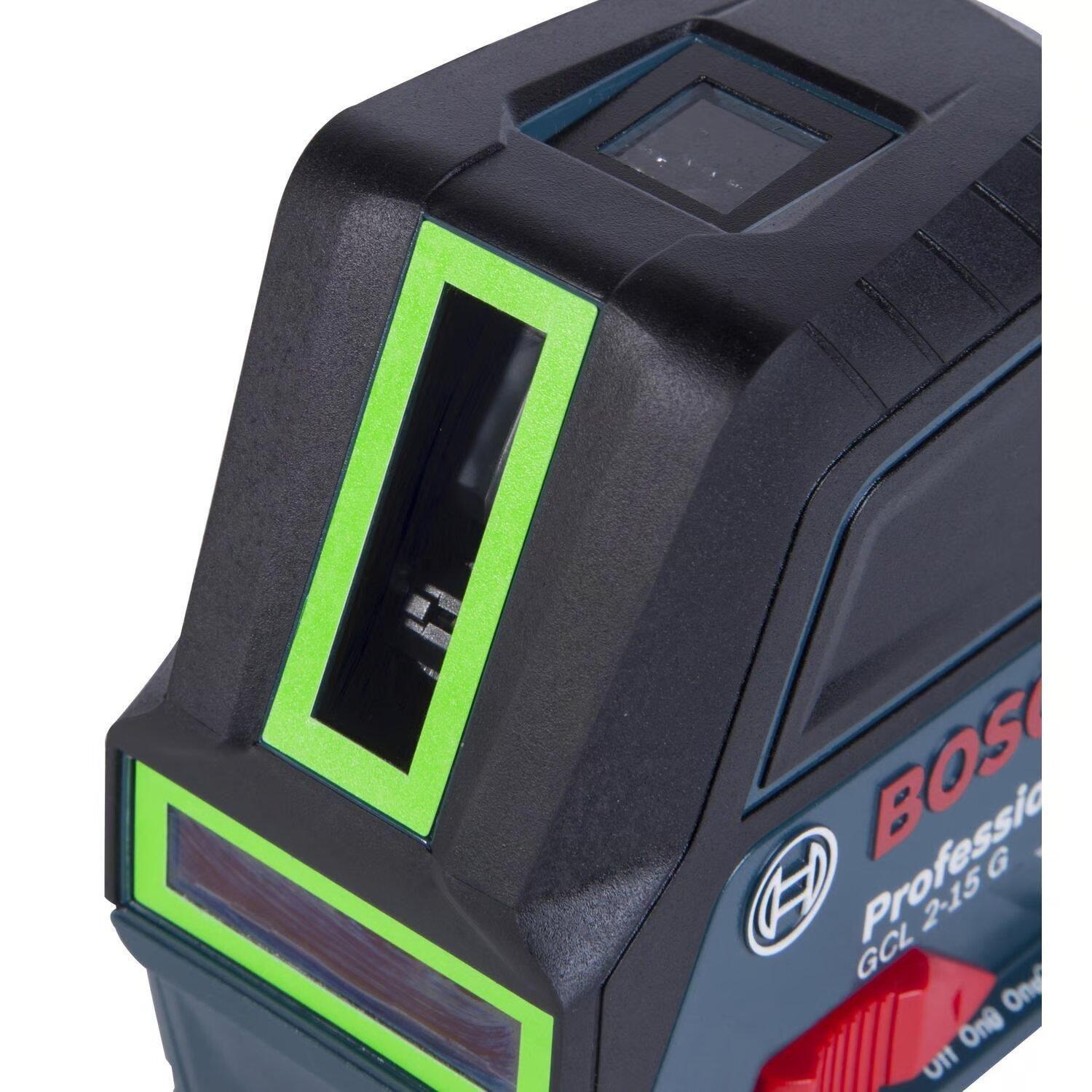 Nivel Lasér Verde Lineas Y Punto Bosch Gcl2-15g Envio Gratis-5