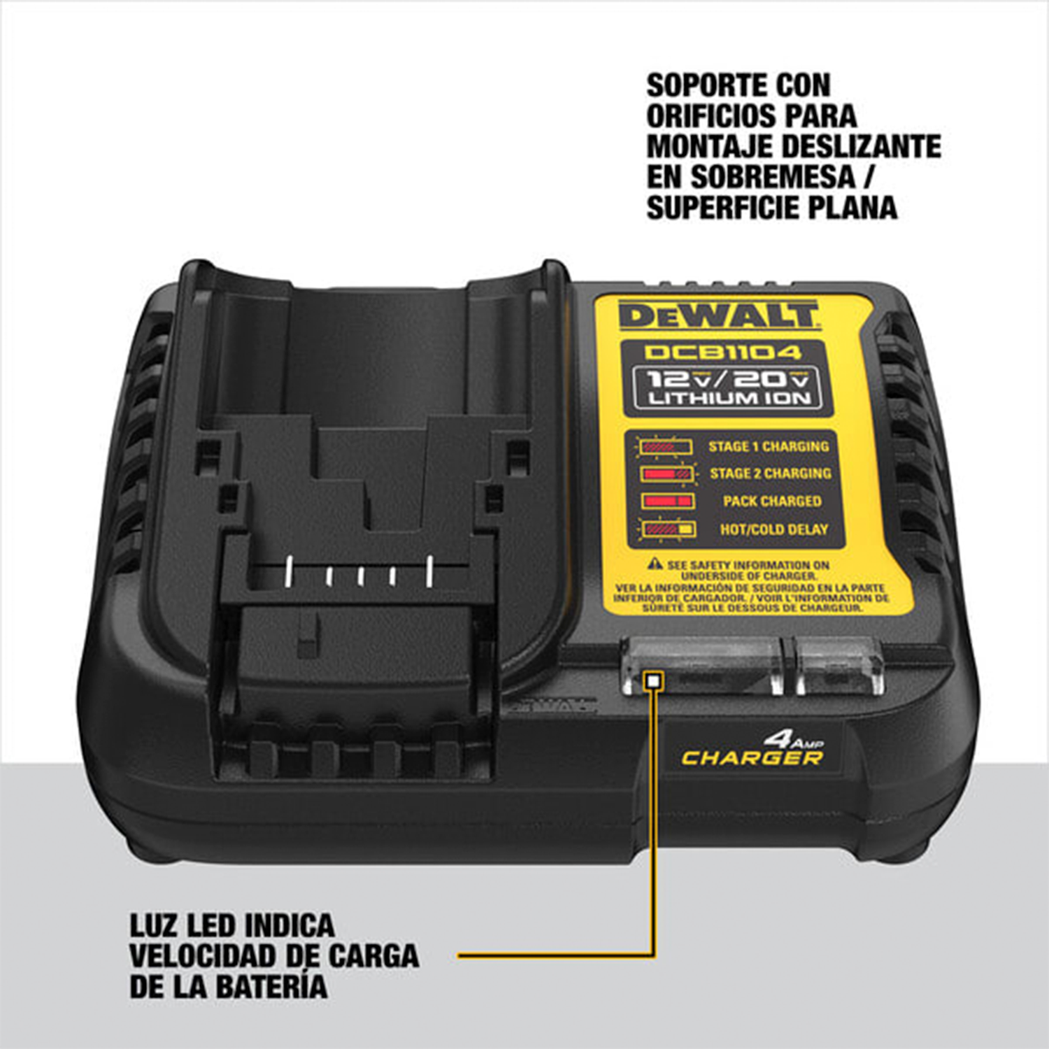 Kit Esmeril Angular 4-1/2'' 20v Max Dewalt DCG408P2-B2-3