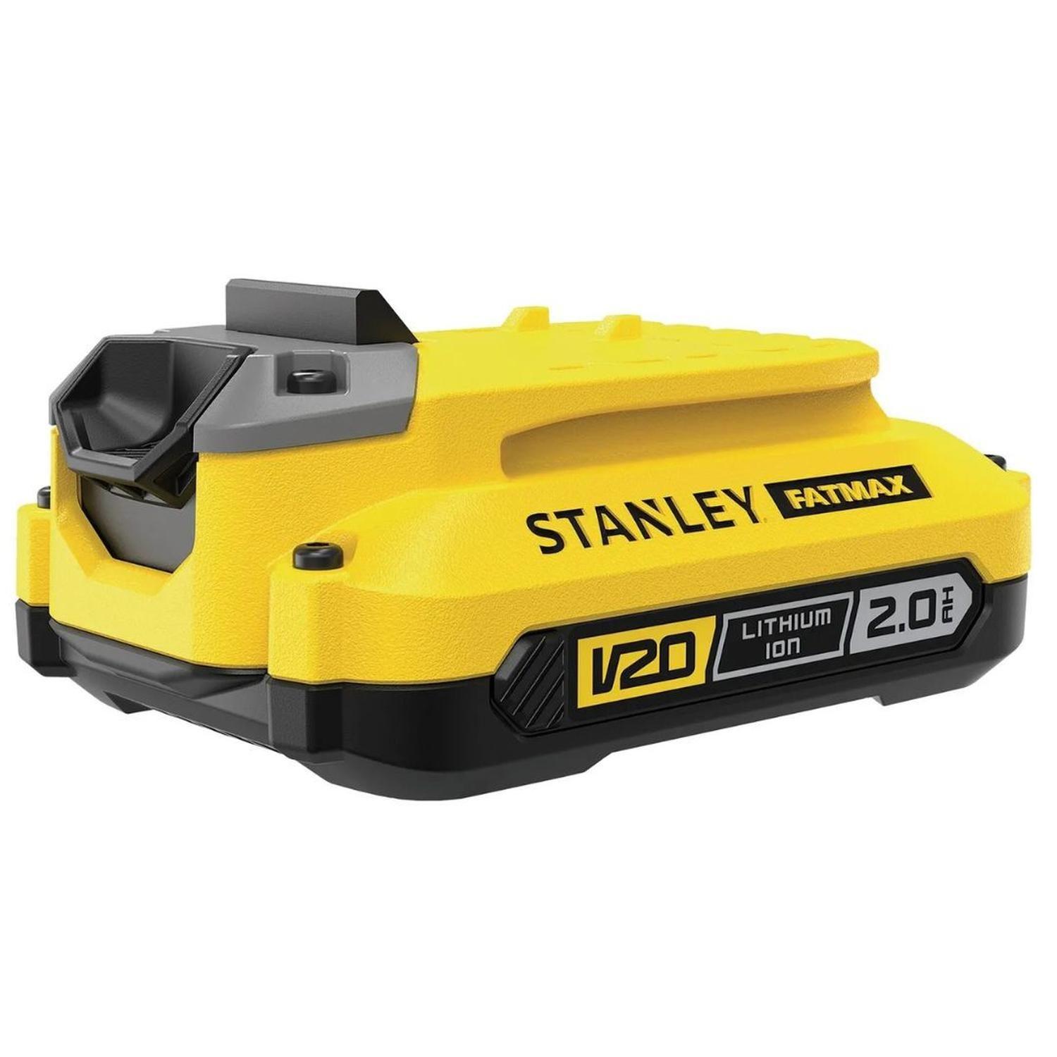 Kit 2 Baterías 2ah/4ah+ Cargador 4ah 20v Stanley SCB224CK-1