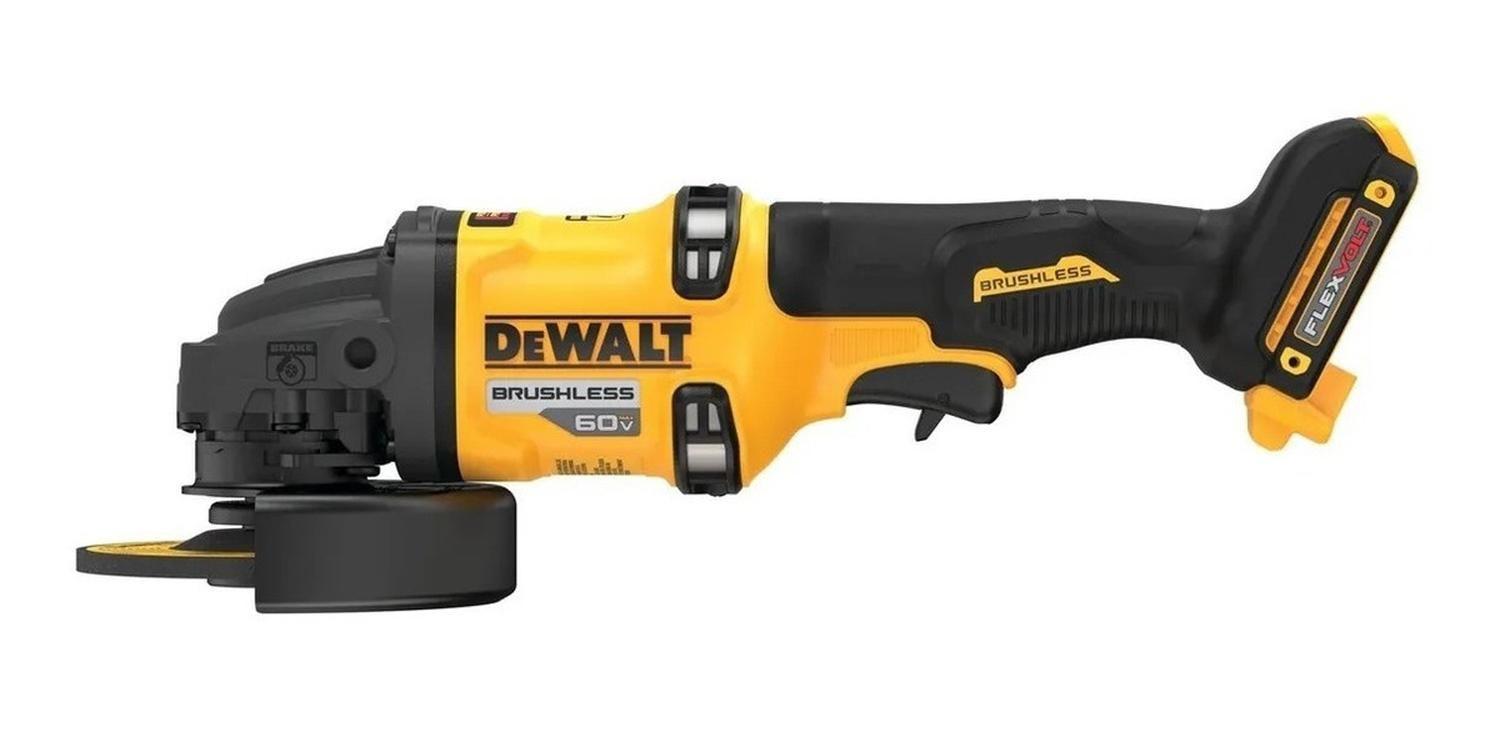 Esmeril Angular 4 1/2 60v Max Flexvolt Dewalt Dcg418b-b2-1
