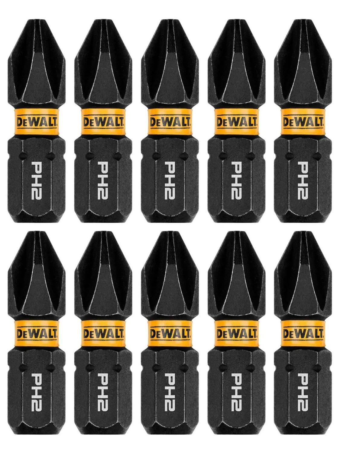 Set 10 Puntas PH2 Flextorq Dewalt Dwaf1ph2ir10-2