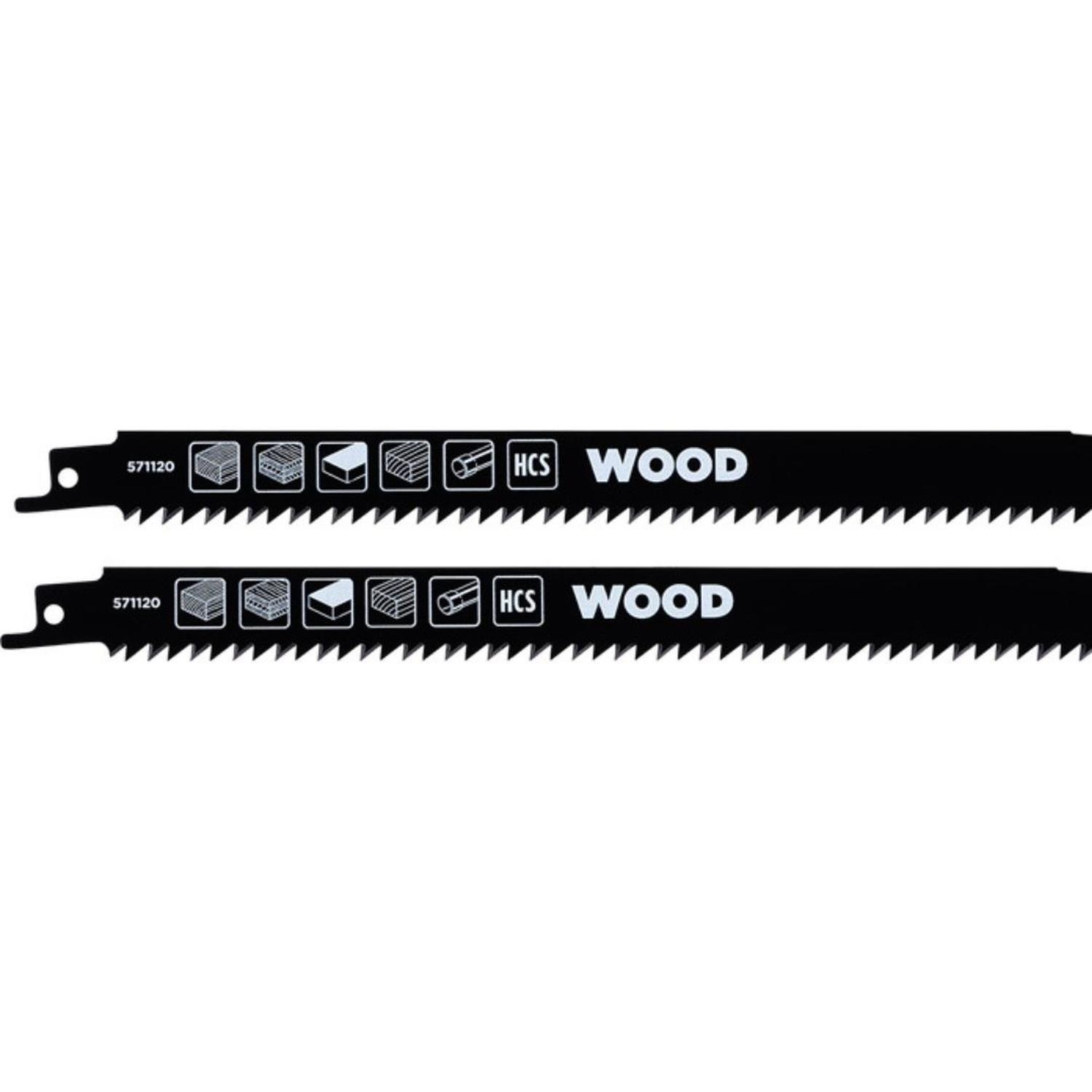 Set 2 Sierras Sables Para Madera 305 mm KWB 49571120-1