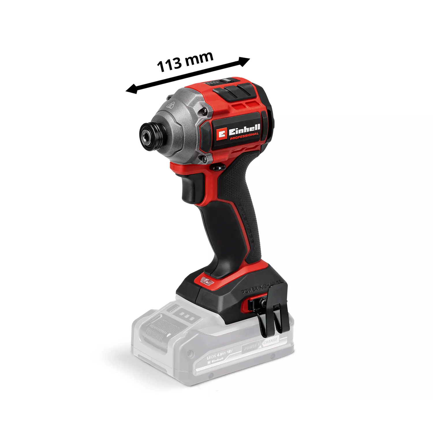 Atornillador de Impacto inalámbrico Einhell TP-CI 18/250-C Li BL - Solo-2
