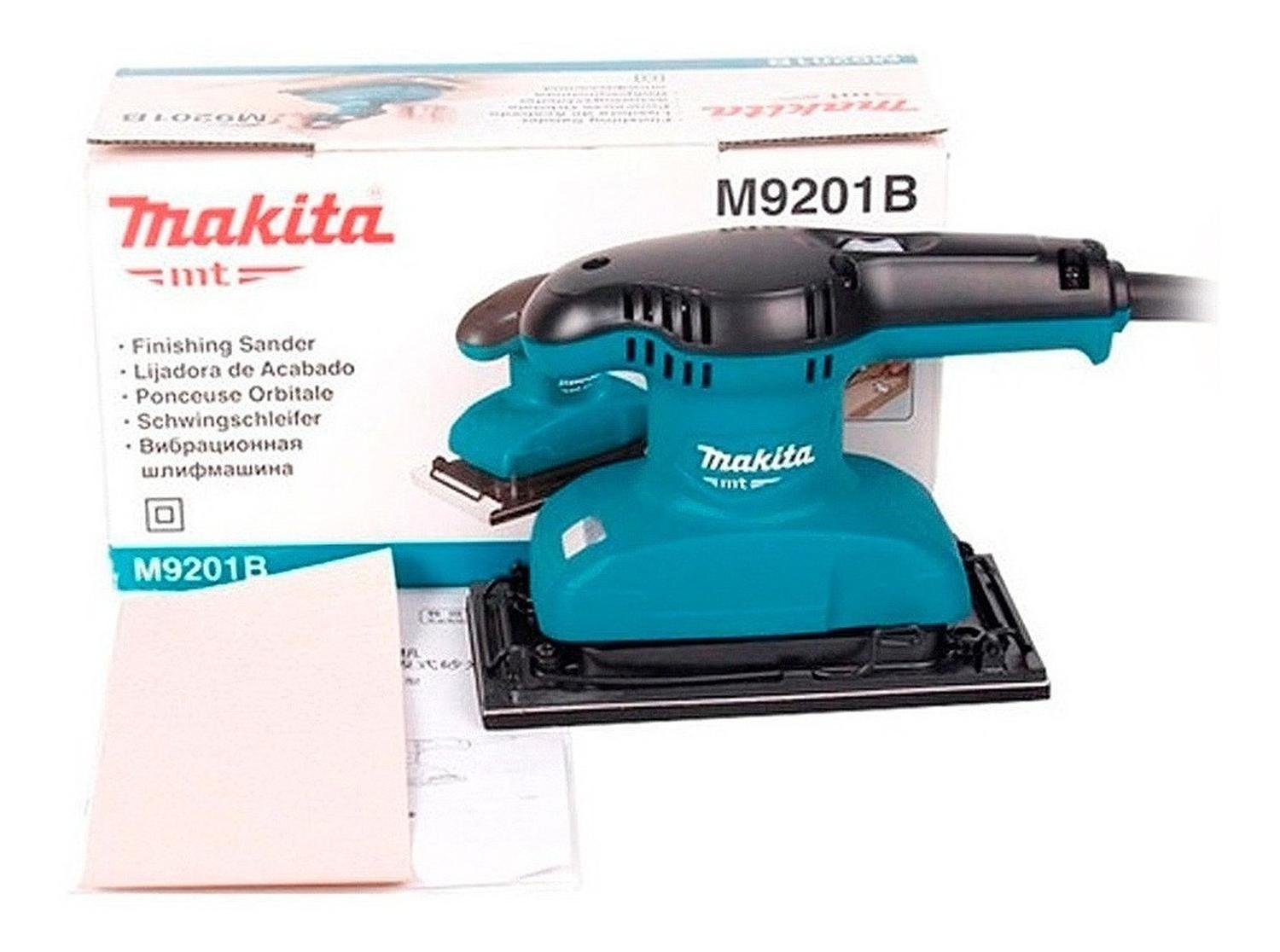 Lijadora Orbital 93 X 185 Mm 180w Makita M9201b-3