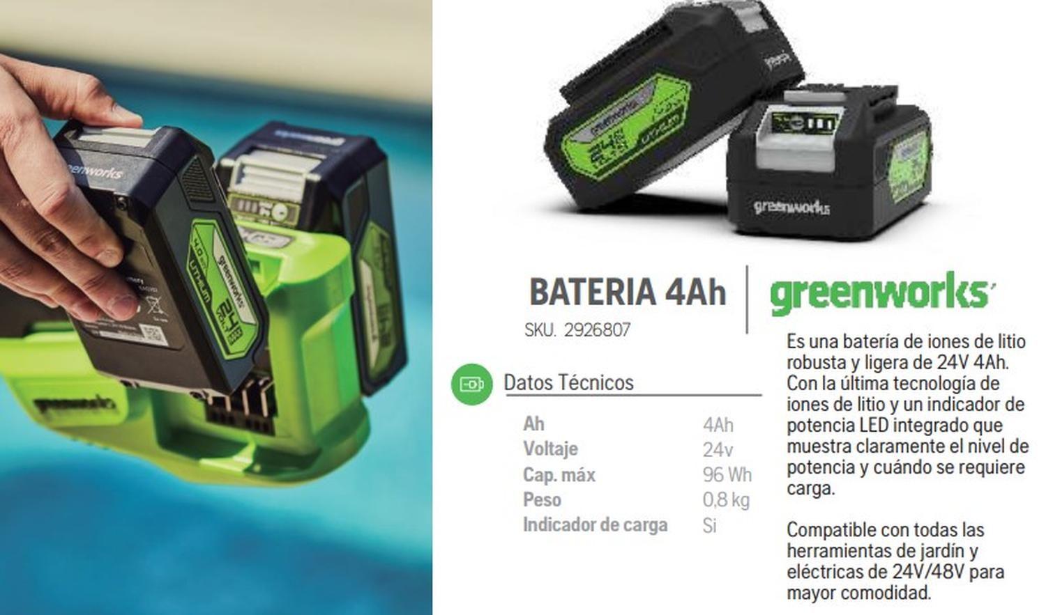 Batería 24V - 4.0 AH - 2926807-4