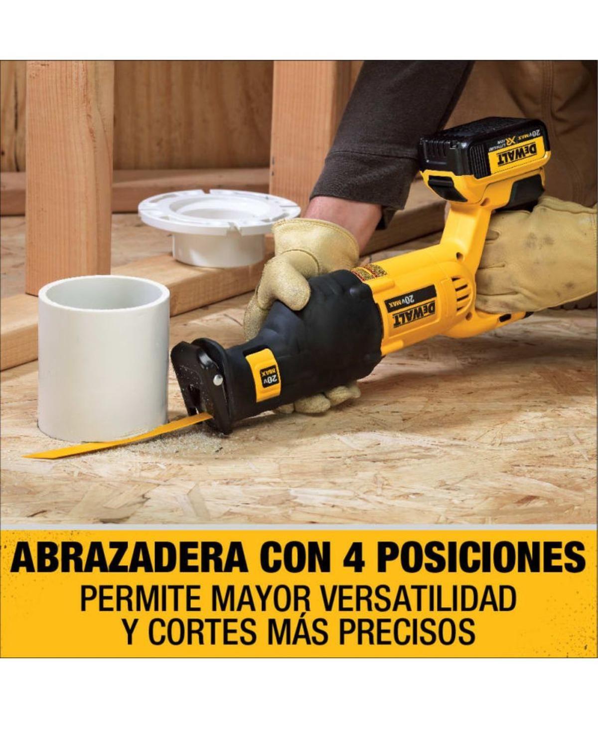 Sierra Sable Inalámbrica Dewalt Dcs380b-b3 Sin Baterías-2