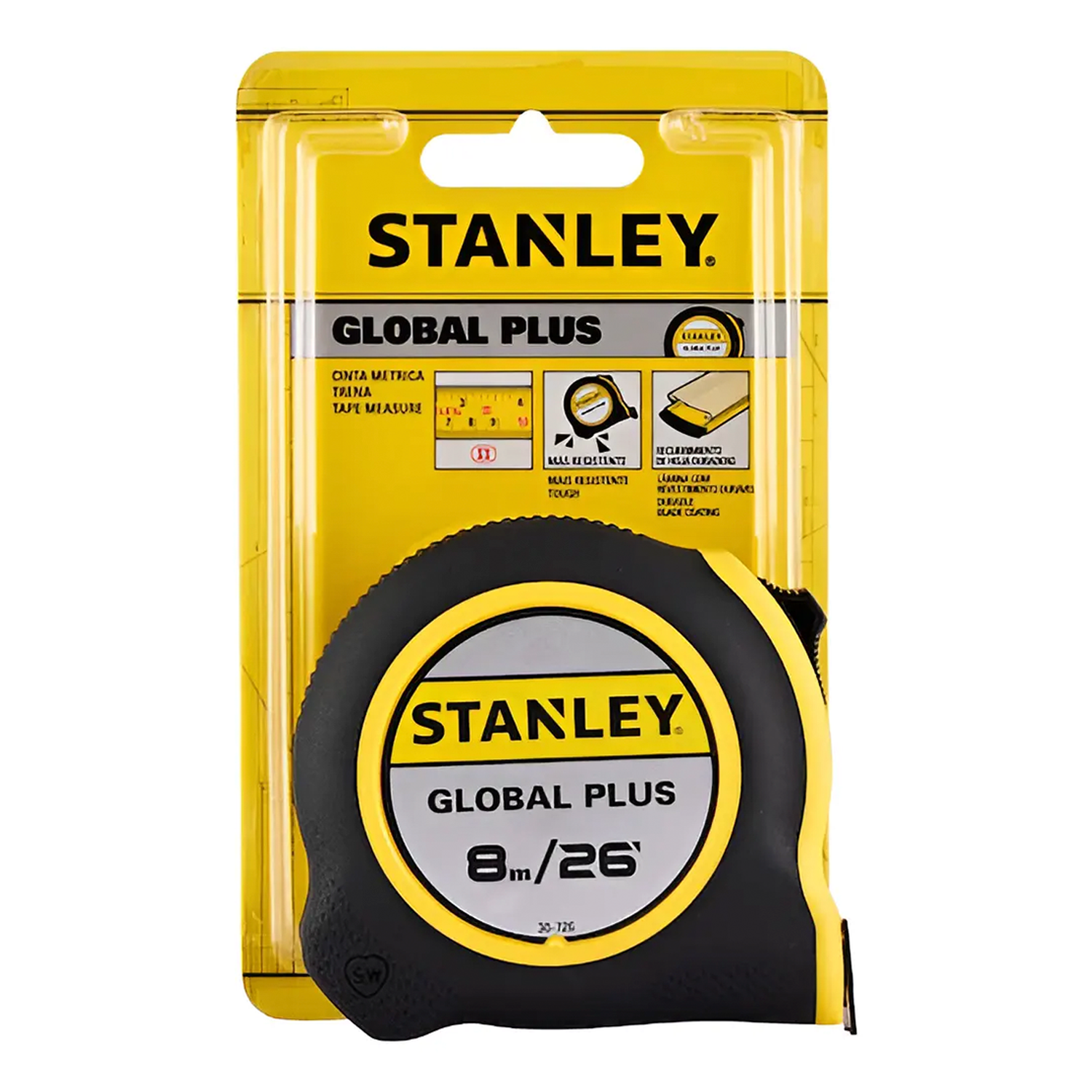 Cinta Métrica Global Plus 8m/26' Stanley 30-726-0