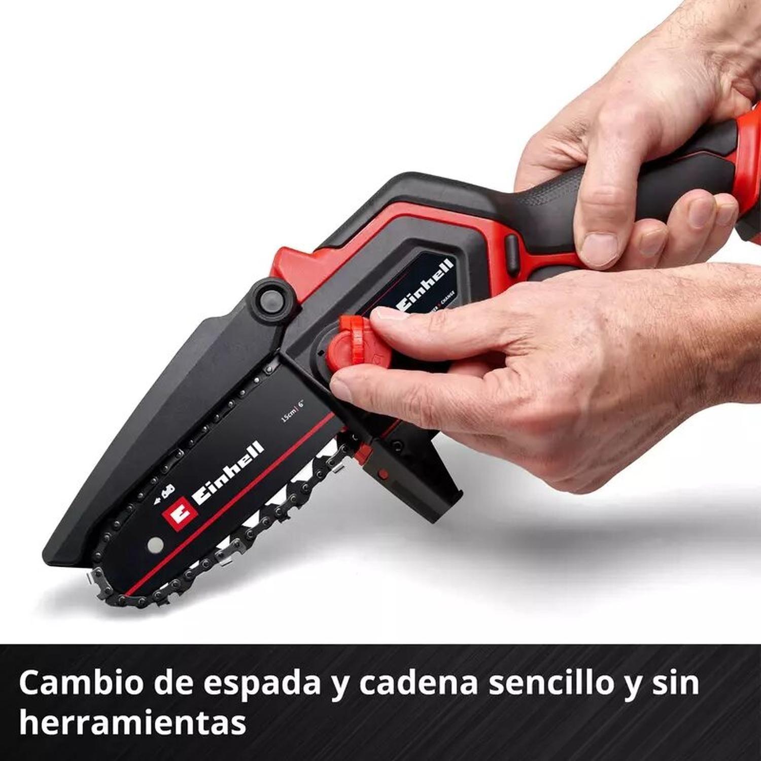 Motosierra Inal. Einhell Ge-ps 18/15 Li Bl - Sin Baterías-6