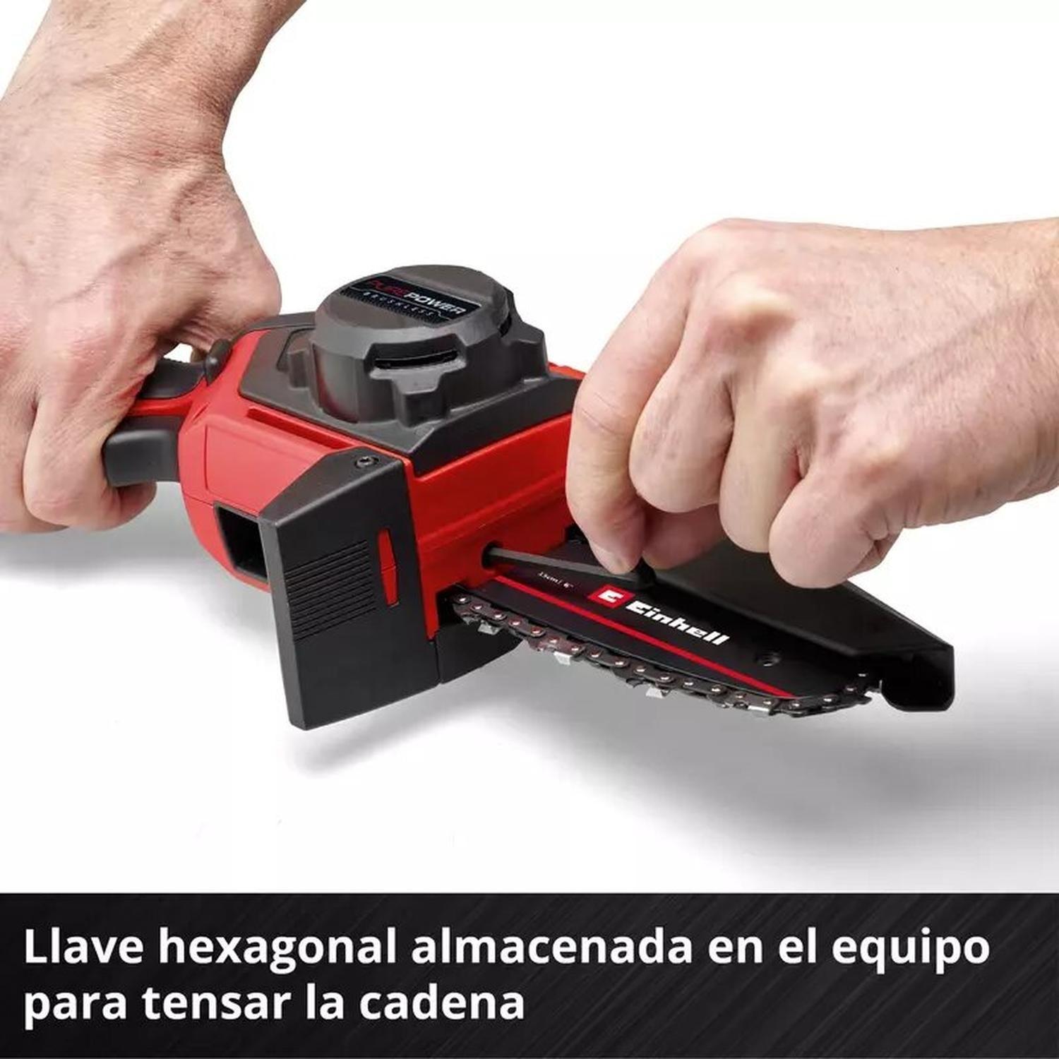 Motosierra Inal. Einhell Ge-ps 18/15 Li Bl - Sin Baterías-7