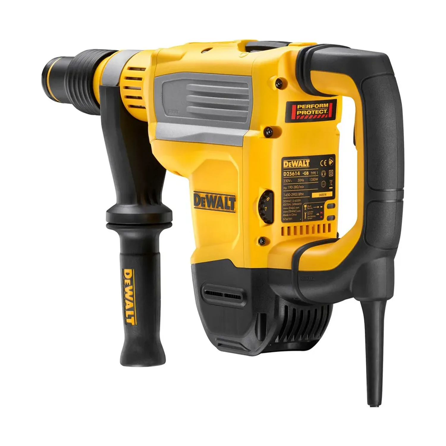 Rotomartillo Sds Máx Dewalt D25614k-b2 - 1350 Watts-3