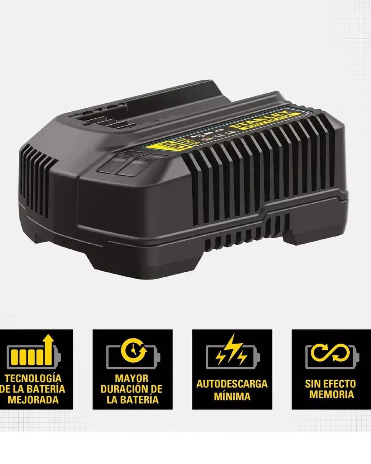 Cargador De Batería 20v 2ah Stanley Sc200-b2-2