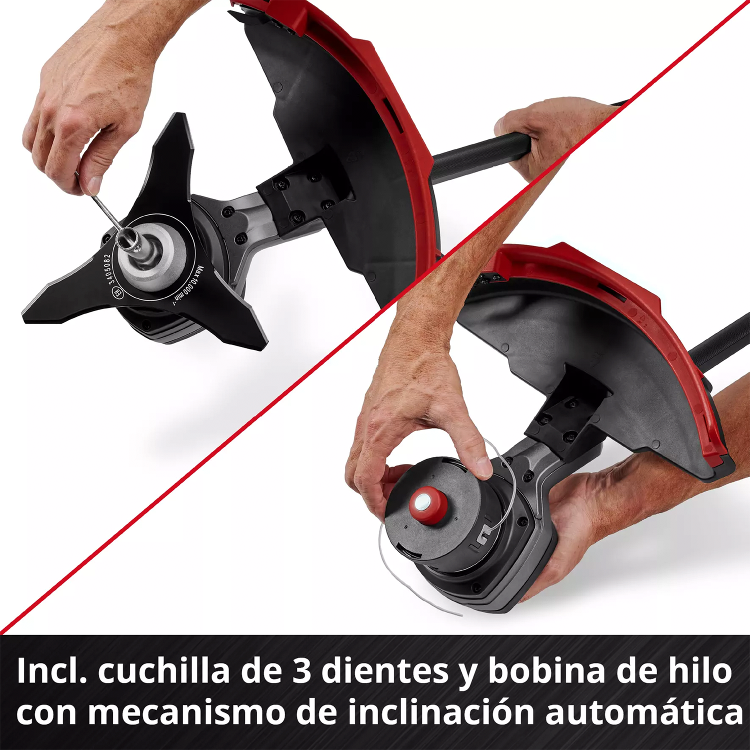 Desbrozadora Inal. 36V Einhell GP-BC 36/430 Li BL- Sin Baterías-2