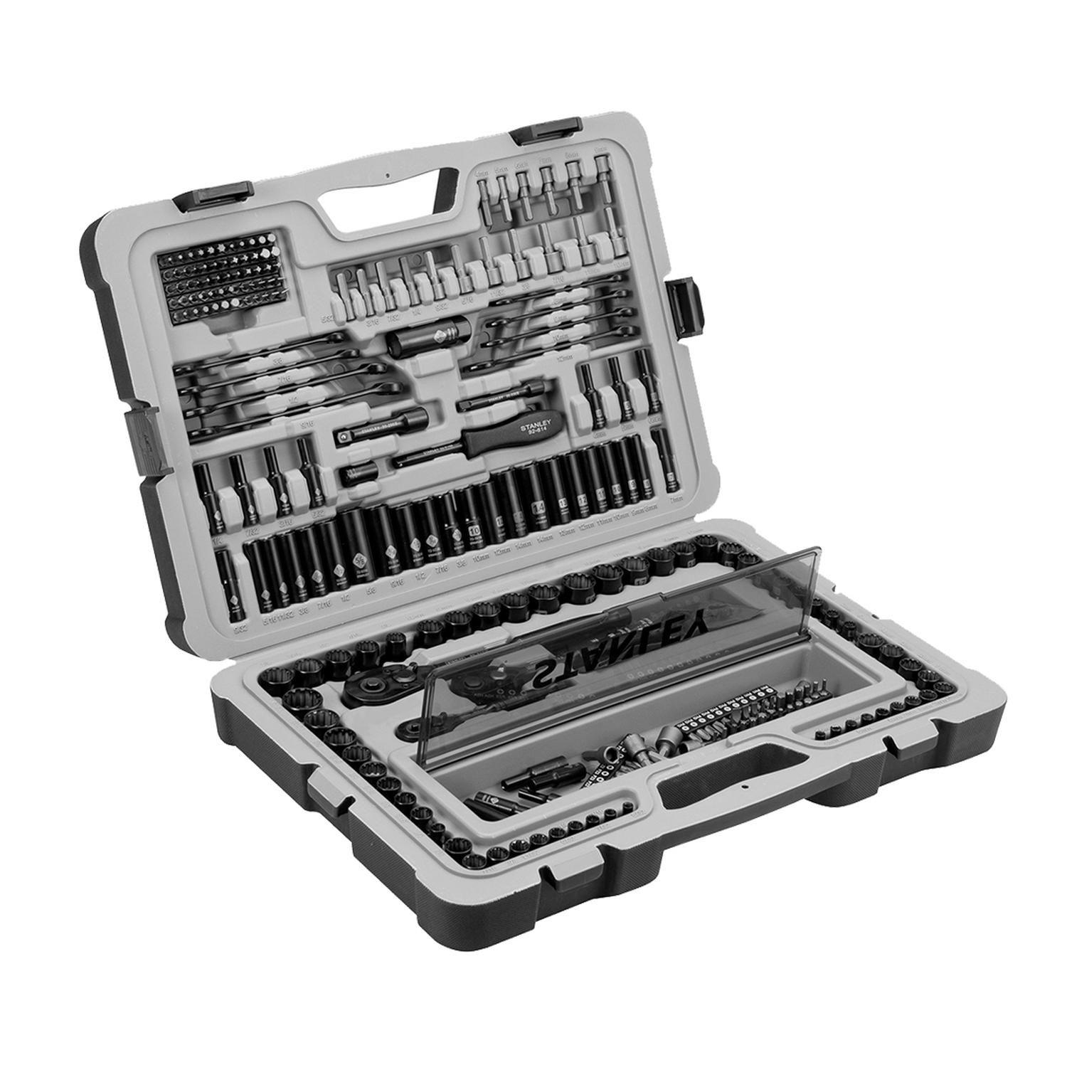 Juego Herramientas Mecánicas 201 Pzas Stanley Stmt75402w-1