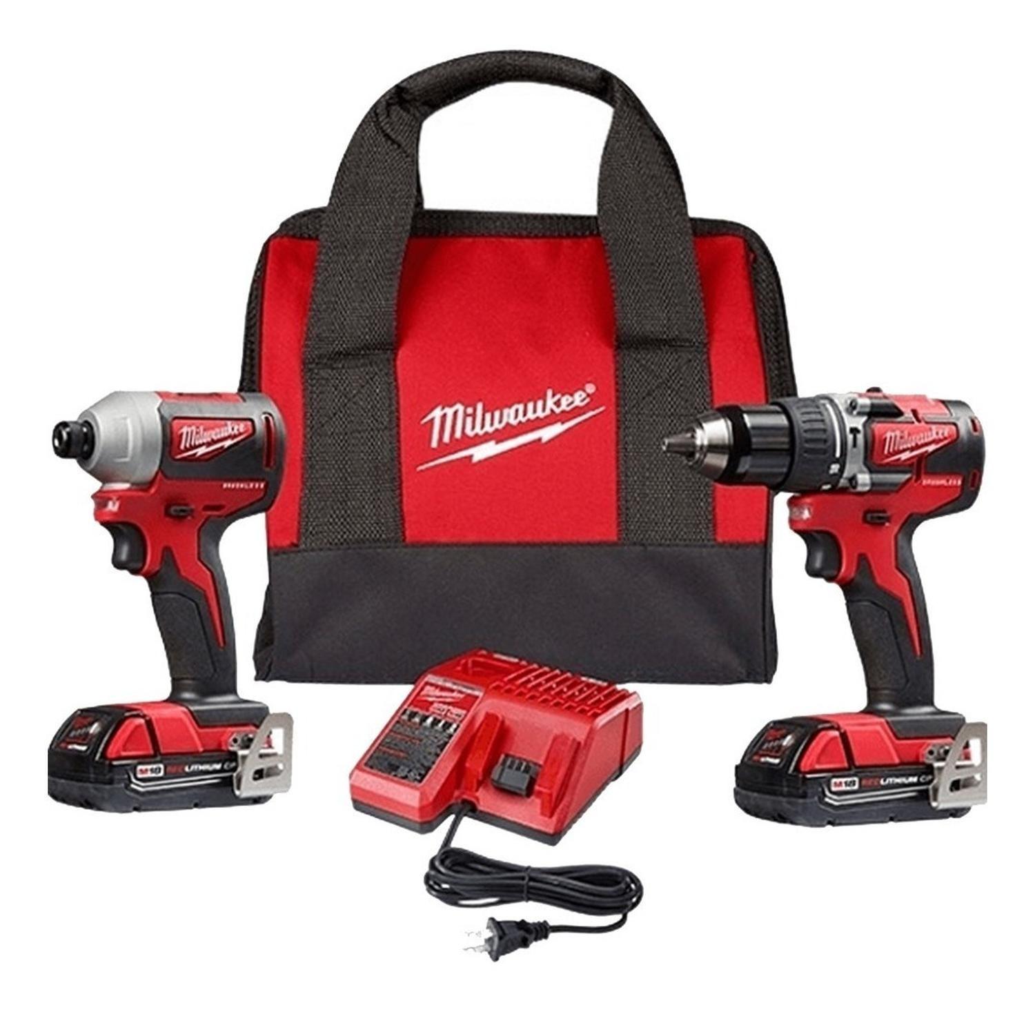 Kit Taladro Y Atornillador De Impacto Milwaukee 2900-259c-0