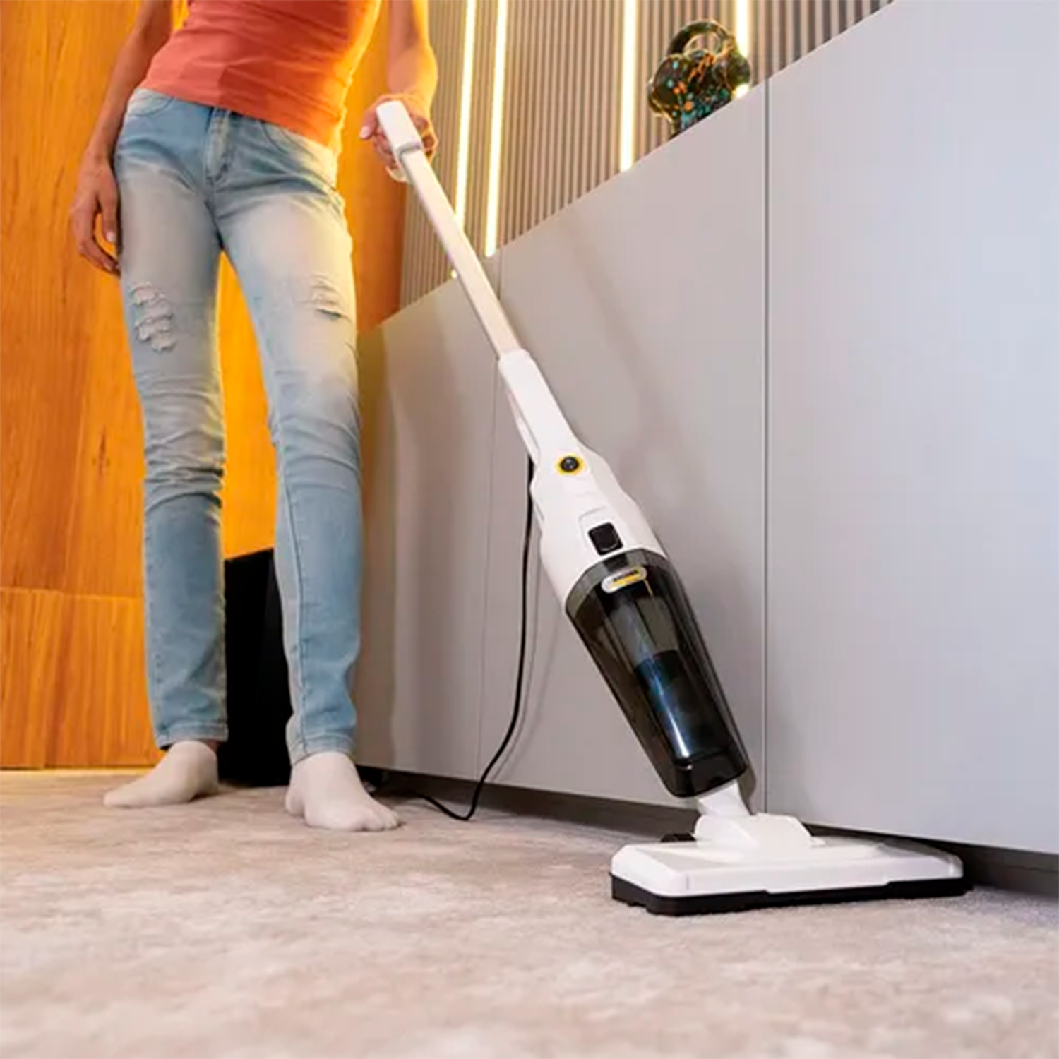 Aspiradora Vertical 2 en 1 Karcher VCL 1 Stick-5