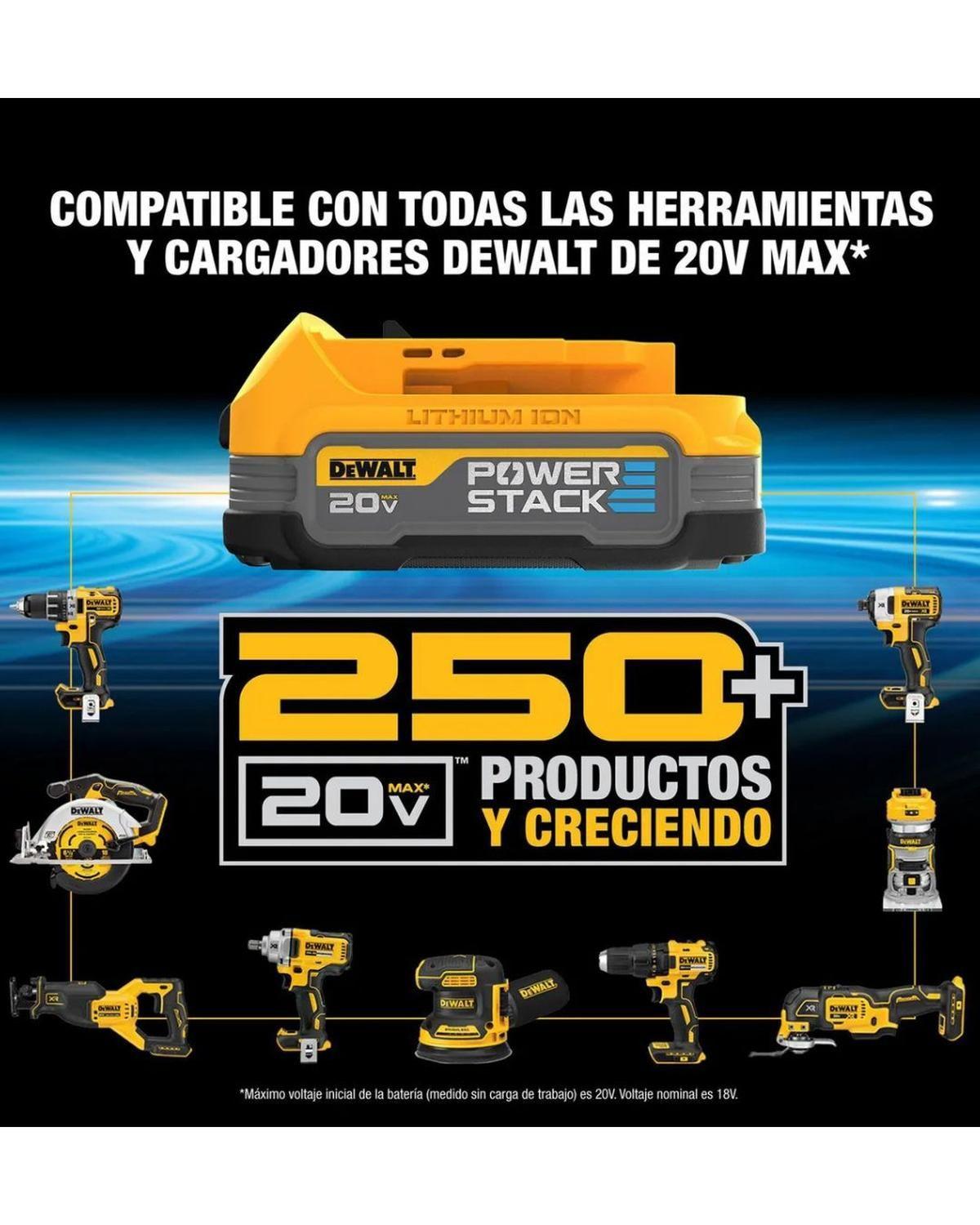 Kit 2 Baterías Powerstack + Accesorios Dewalt Dcbp034e2-b2-2