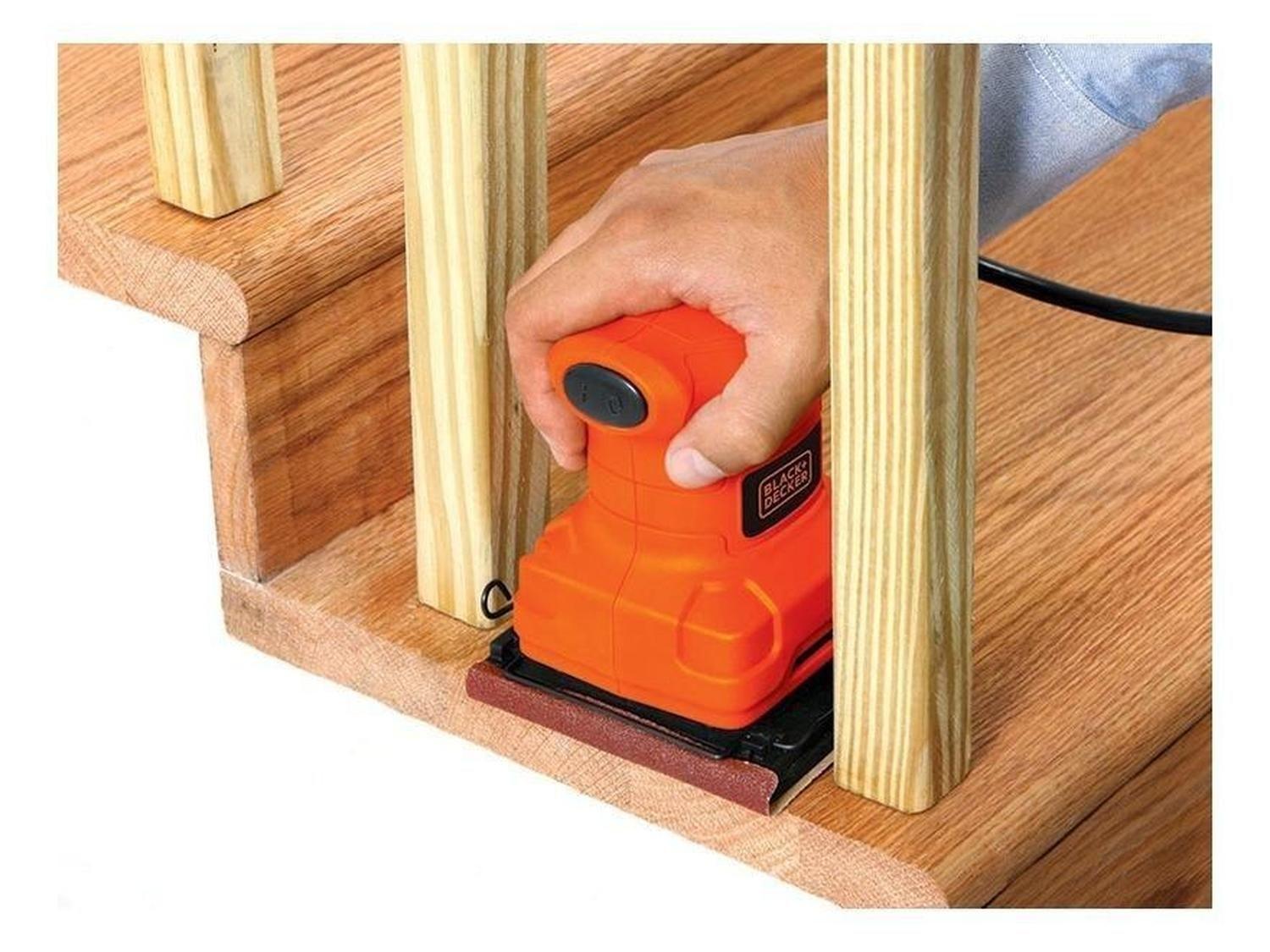 Lijadora Orbital Black+decker Bs200-b2c - 200w-1