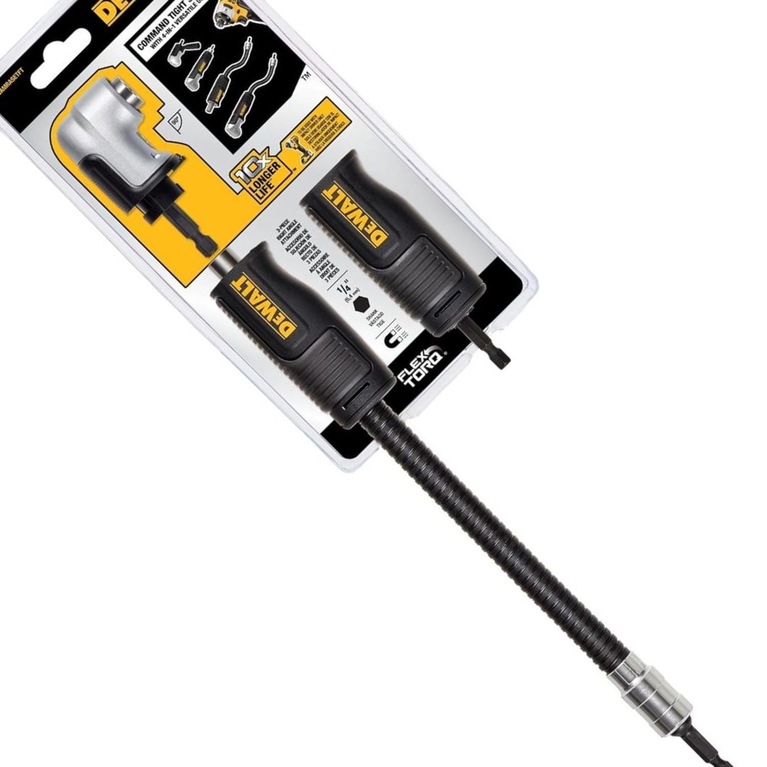 Set Adaptador para atornillar 90º Flextorq Dewalt DWAMRASETFT-0