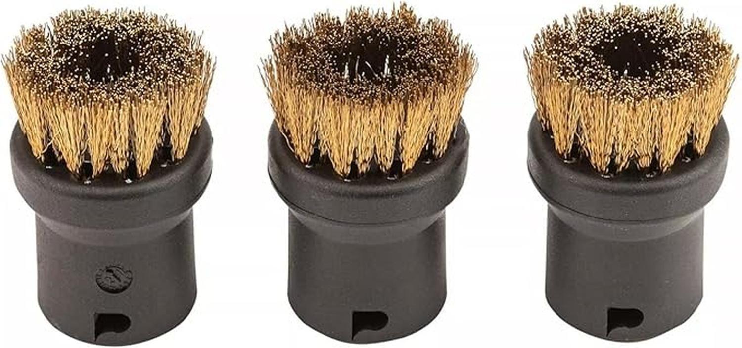 Set 3 Cepillos Metálicos Para Vaporizadora Karcher-3