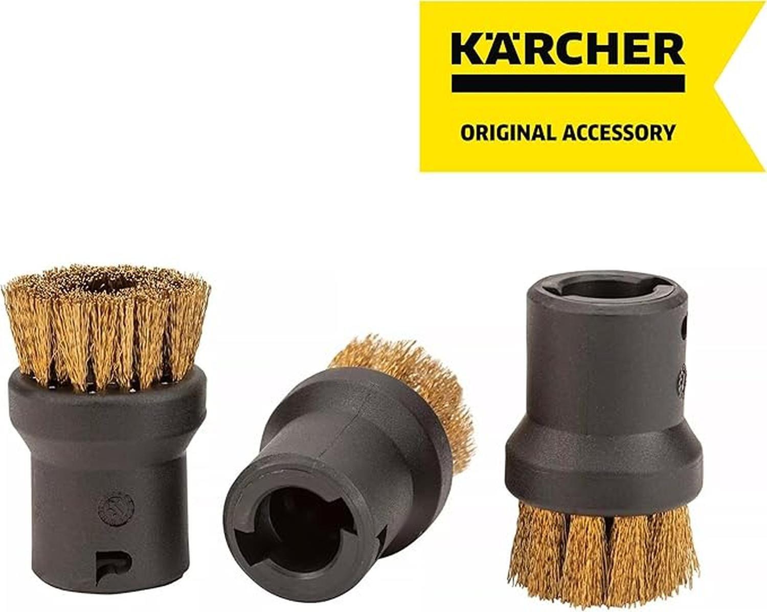 Set 3 Cepillos Metálicos Para Vaporizadora Karcher-4
