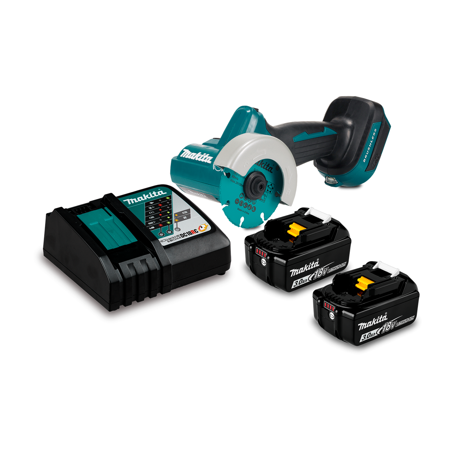 MultiCortador 18V 3 20.000 rpm Makita DMC300RFJ Carg y 2 Bat 3 AH-3