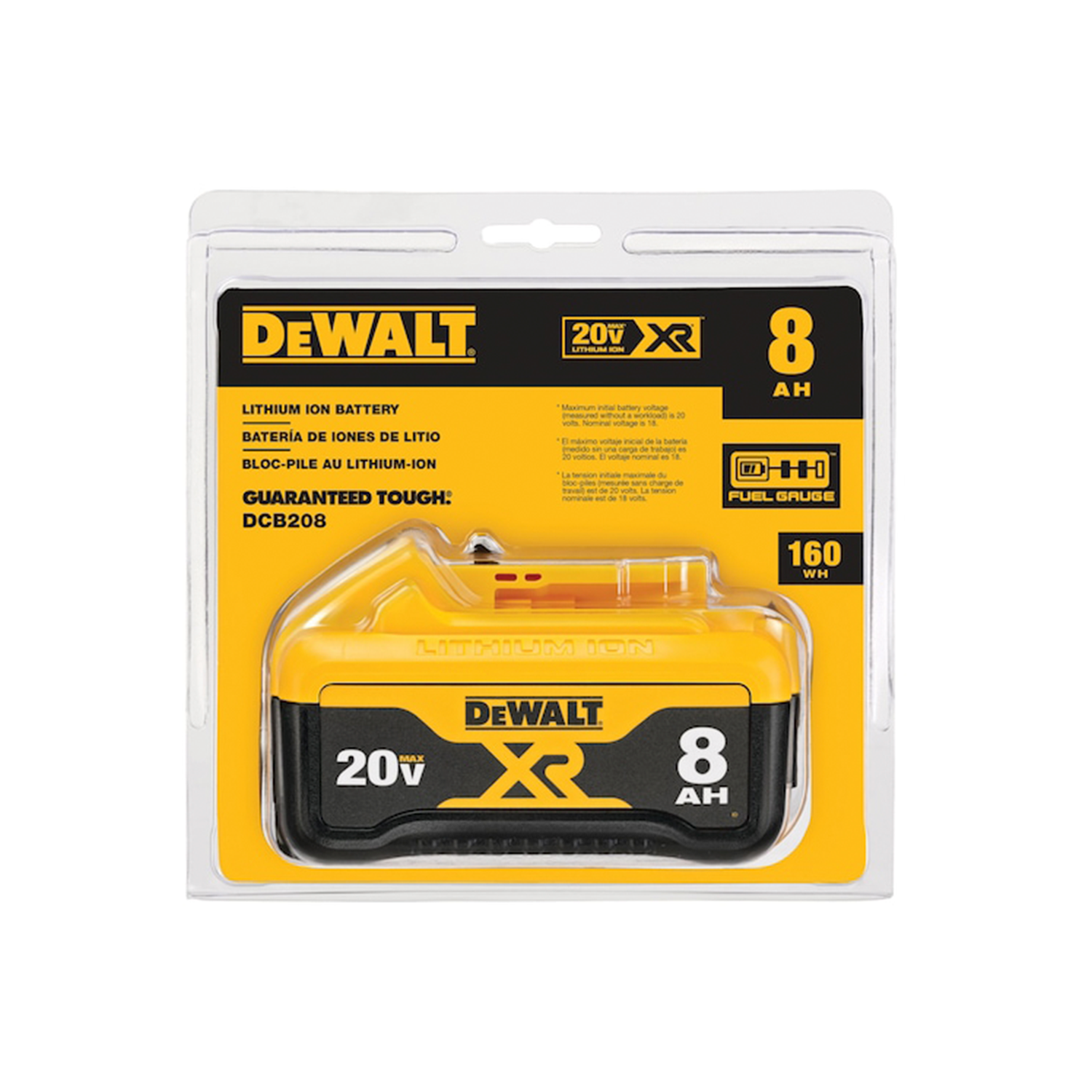 Batería 20v 8ah Dewalt MAX XR DCB208-4