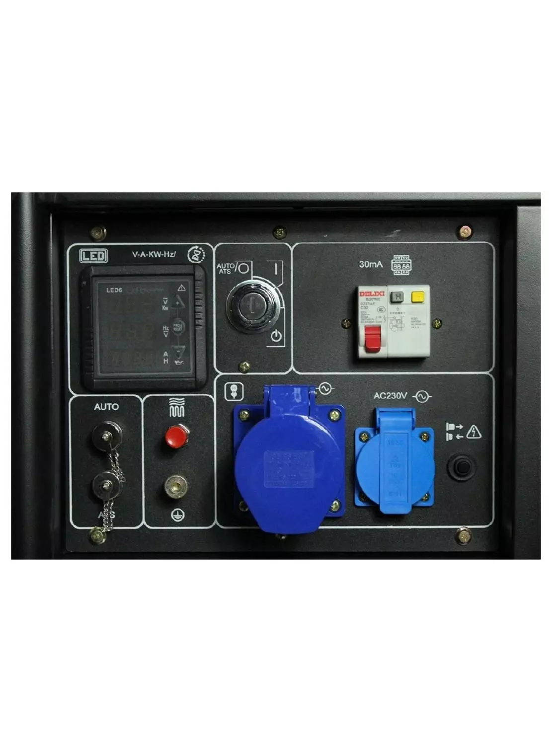 Generador Diesel Hyundai 78dhy6000le - 5.500 W-1