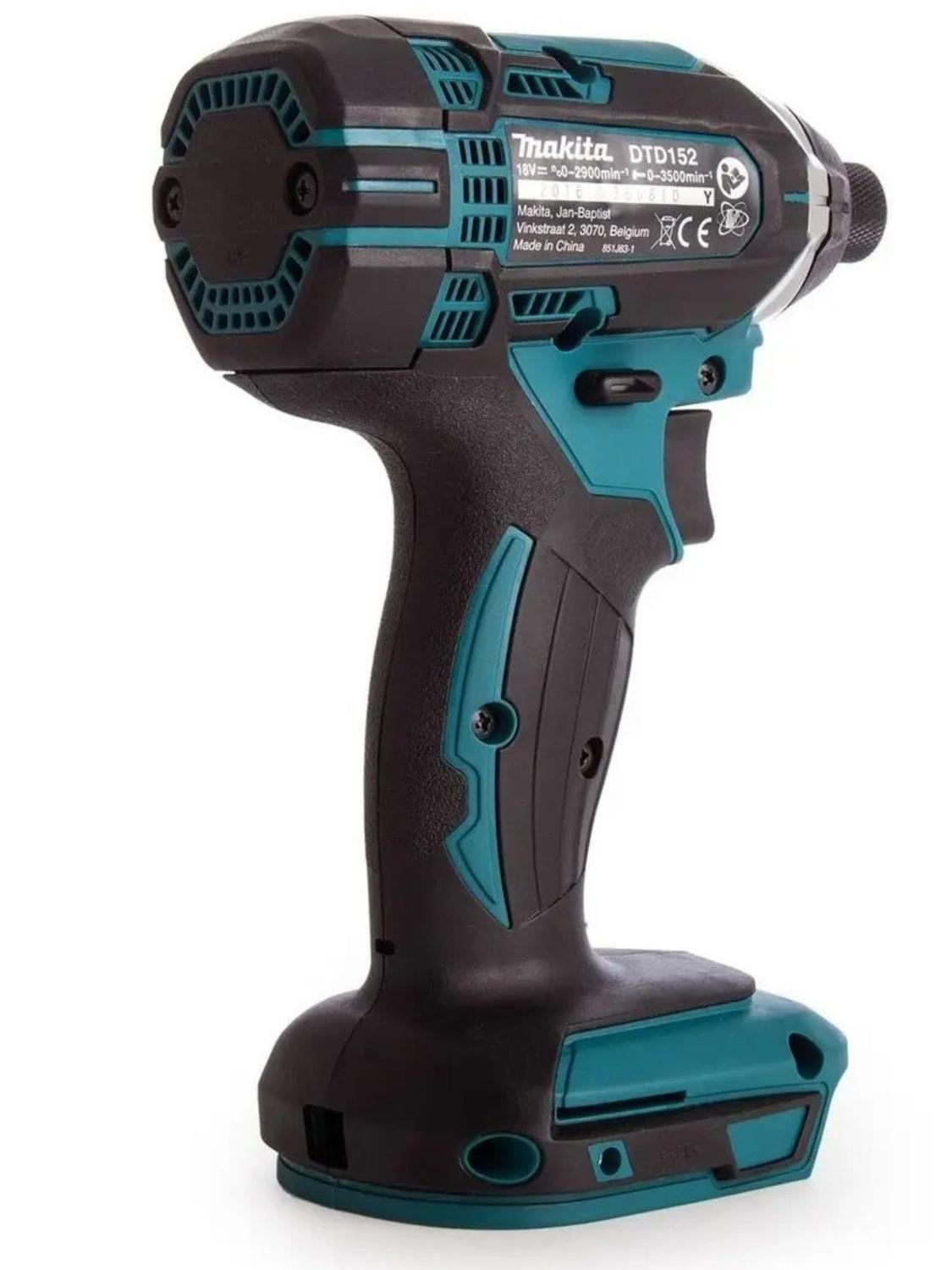 Atornillador Impacto 18v Inalámbrico 165 Nm Makita Dtd152z-4