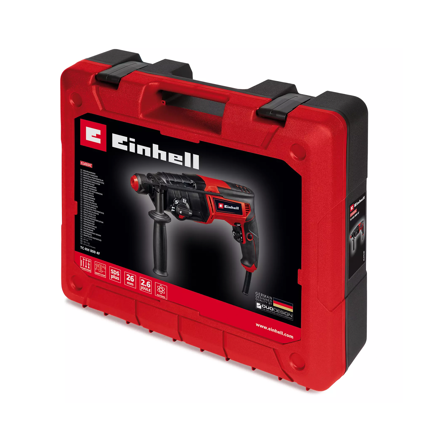 Rotomartillo Sds plus Einhell TC-RH 800 4F - 800 Watts-6