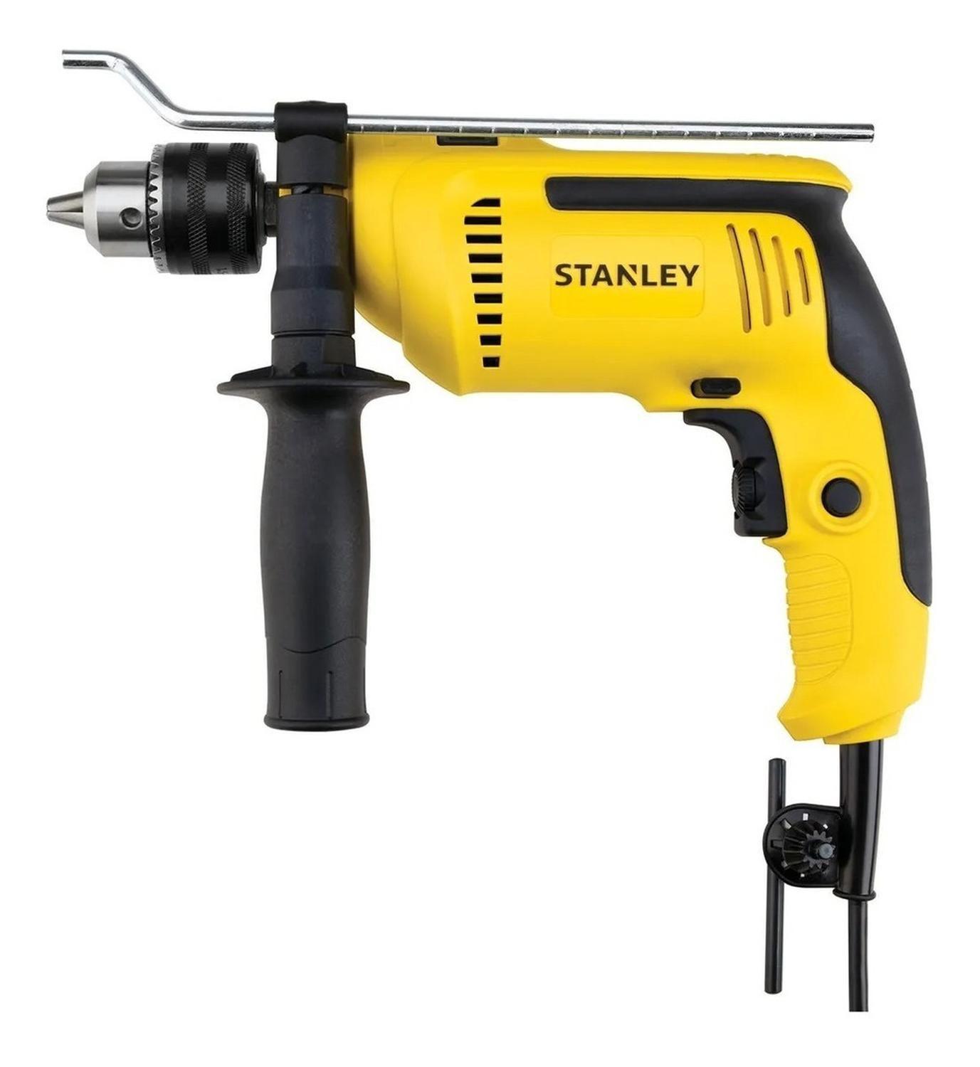 Taladro Percutor 700w + Set 18 Acc. Stanley Sdh700kv-b2c-1