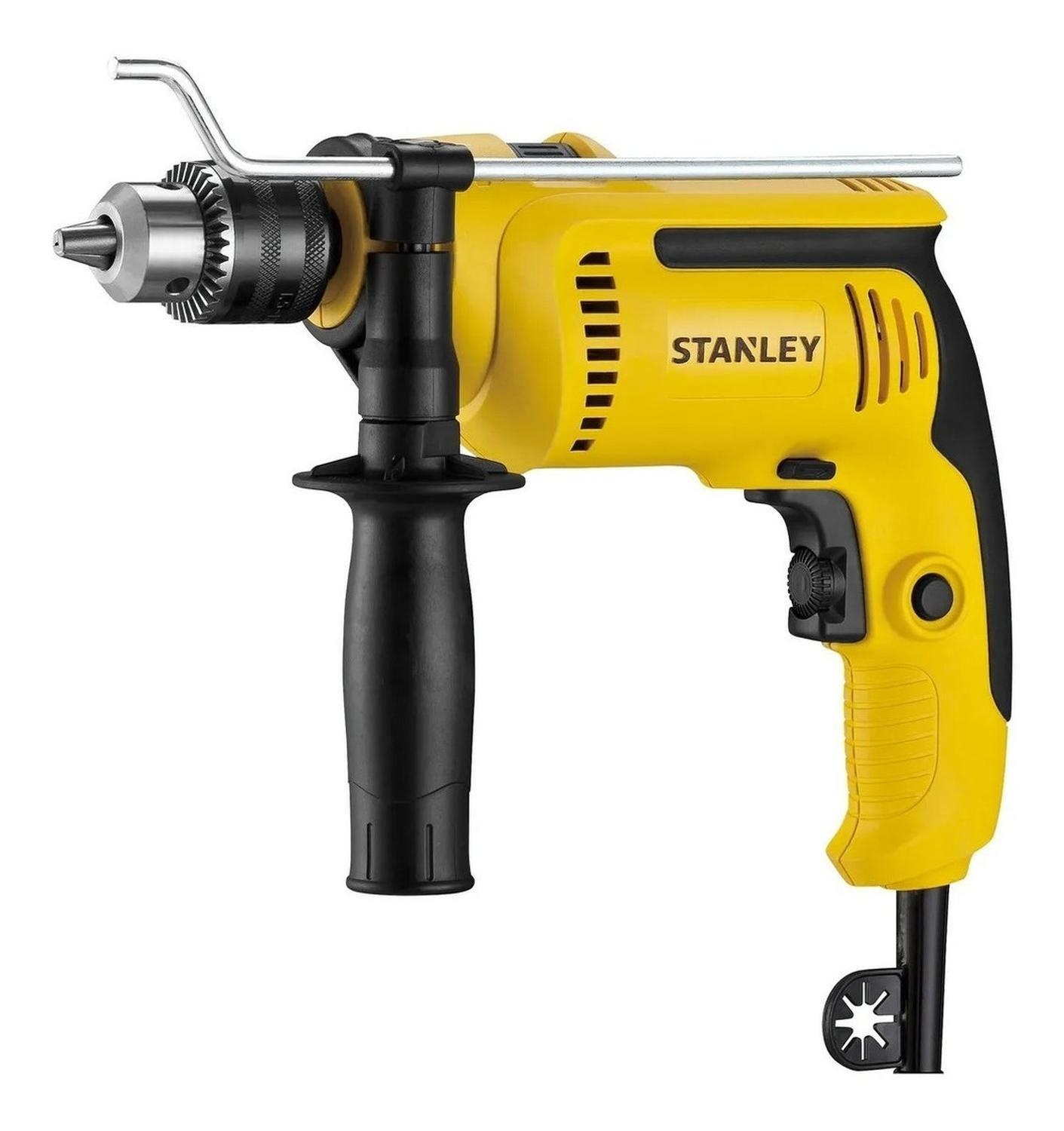 Taladro Percutor 700w + Set 18 Acc. Stanley Sdh700kv-b2c-3