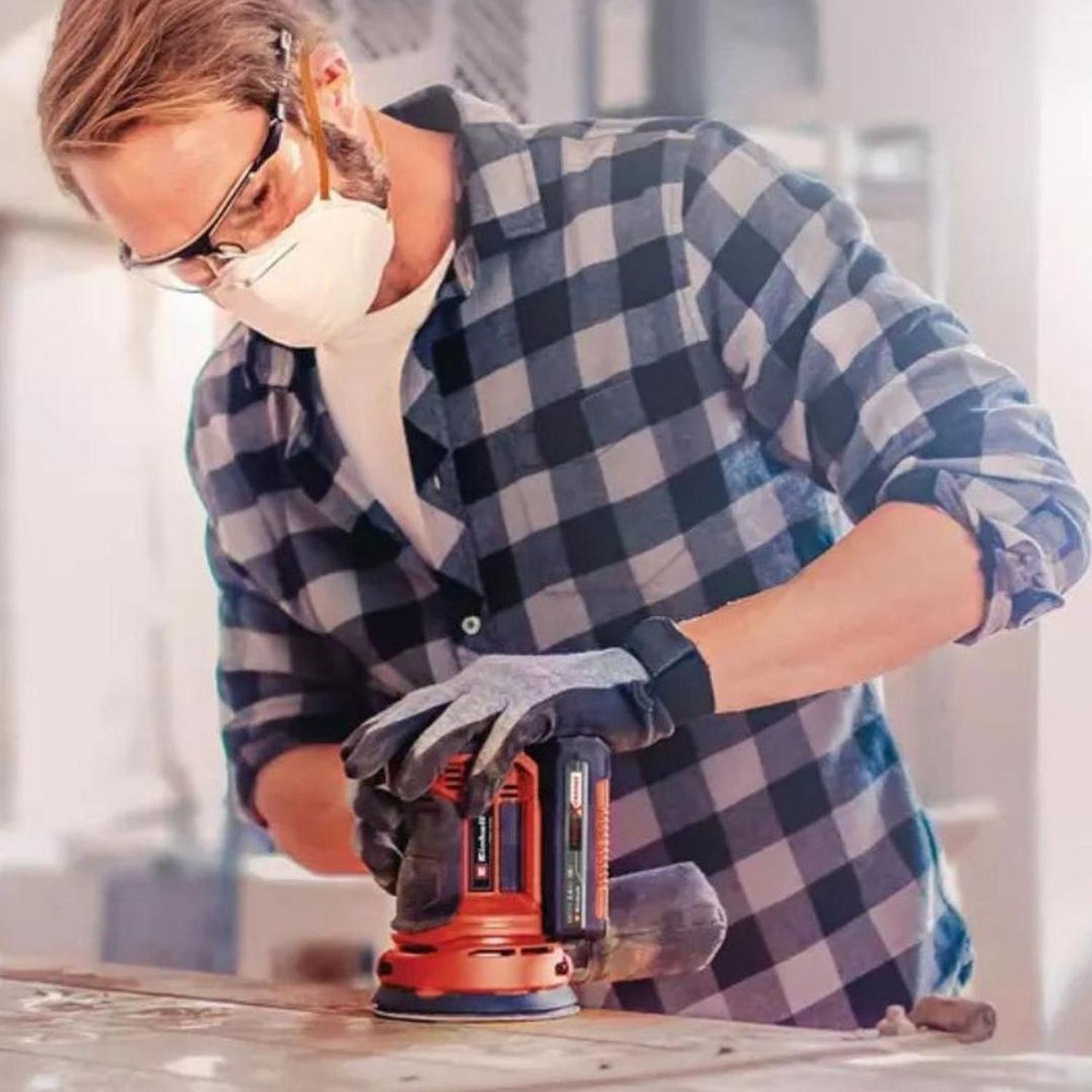 Kit Lijadora Inal. Einhell TE-RS 18 + Carg y Bat 2,5 AH-4