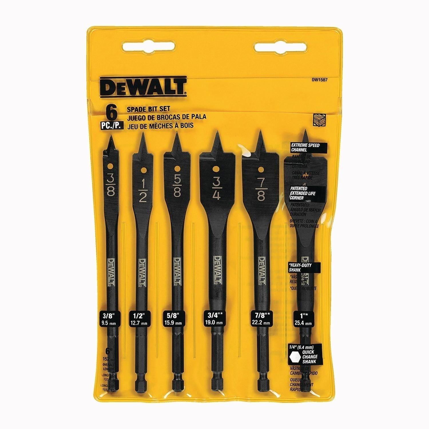 Juego 6 Brocas Paleta De Impacto Dewalt Dw1587-0