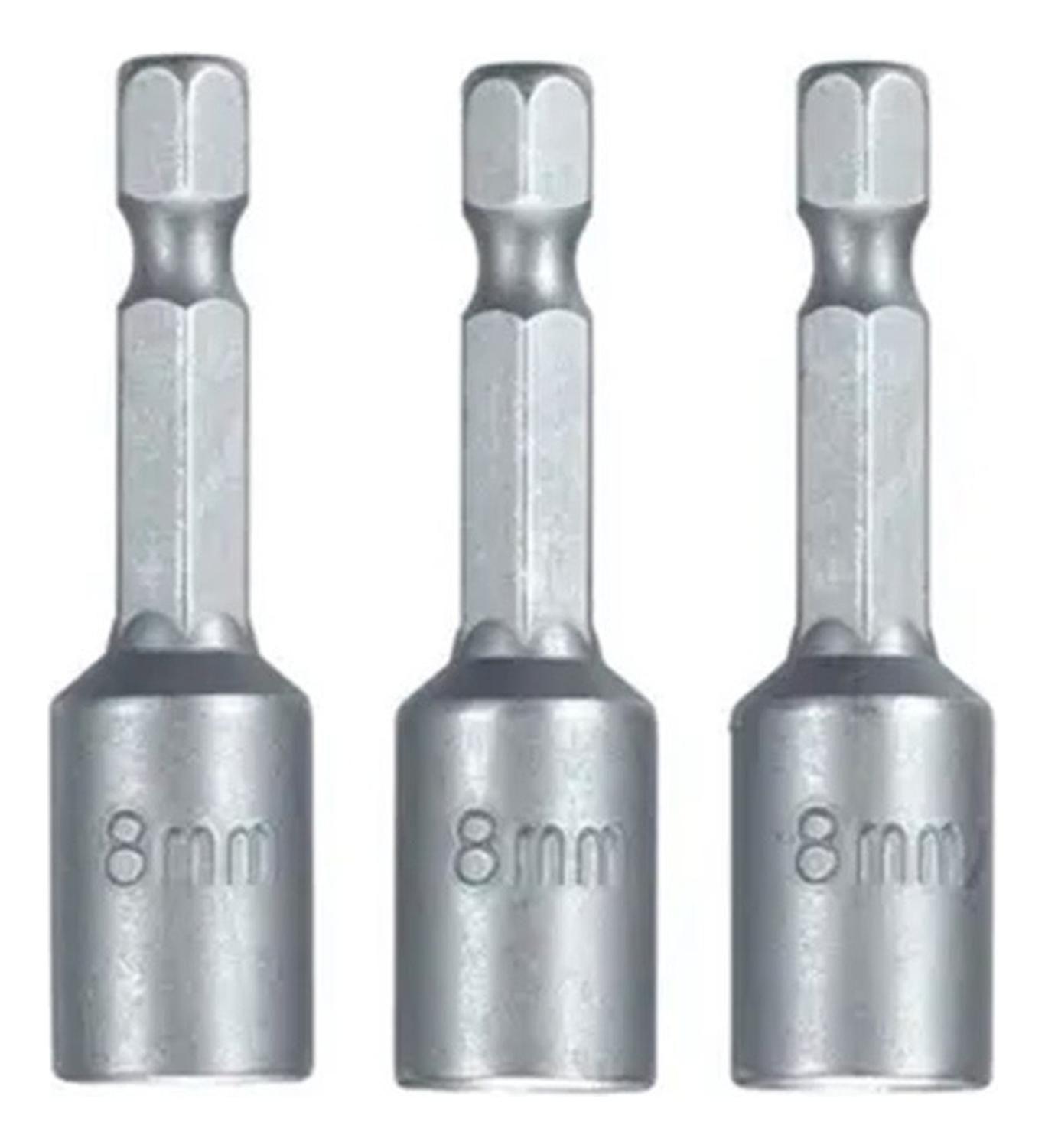 Set 3 Dados Magnetico 8 Mm (5/16 ) Kwb 105150-1