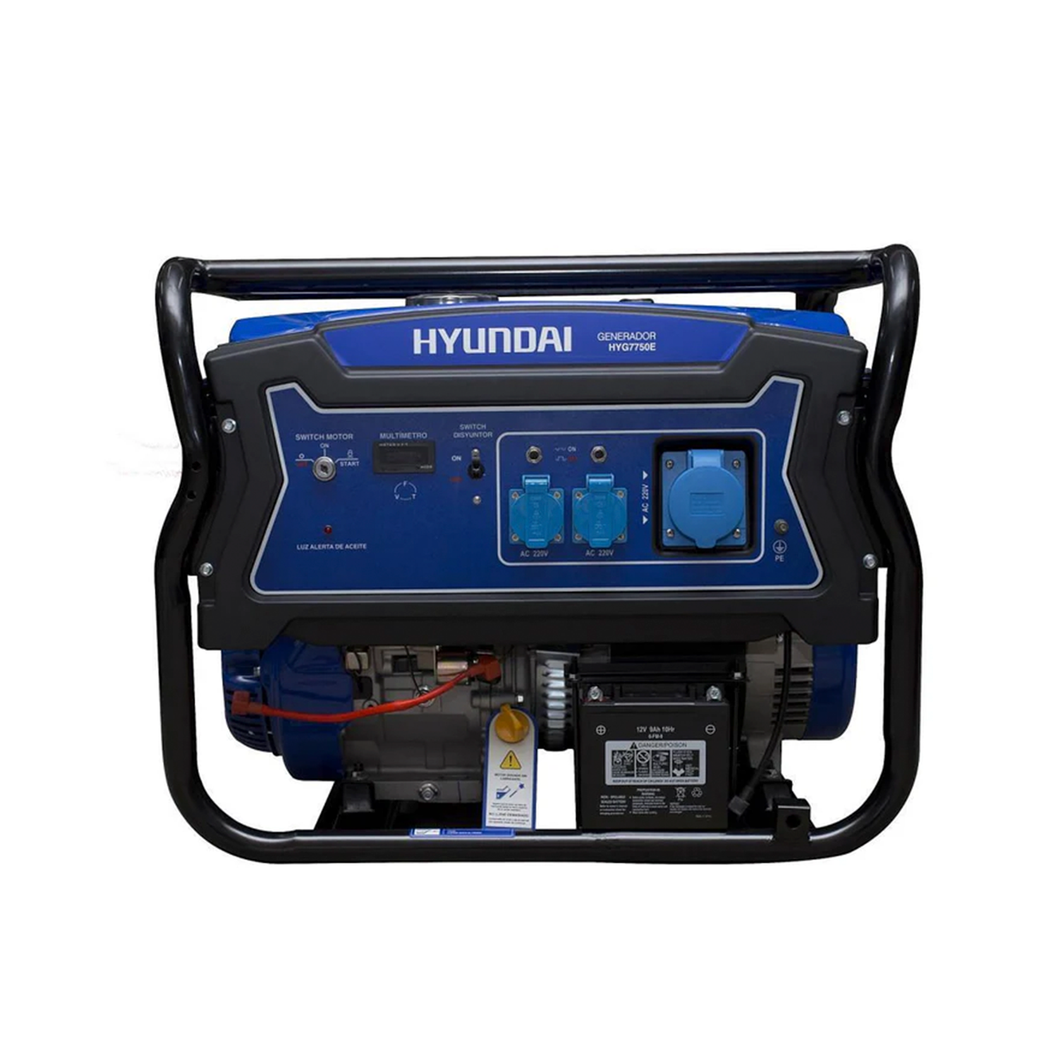 Generador Eléctrico a Gasolina 2800W Hyundai 82HYG4050-3