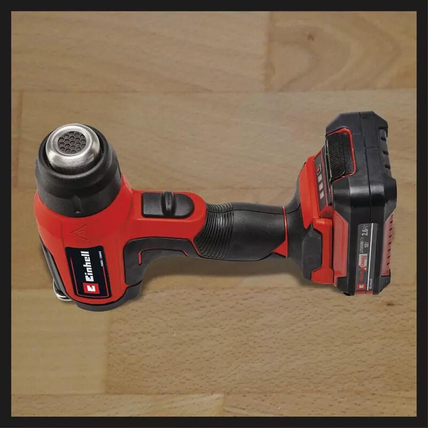 Pistola De Calor Inalámbrica Einhell Te-ha 18 Li - Solo-2