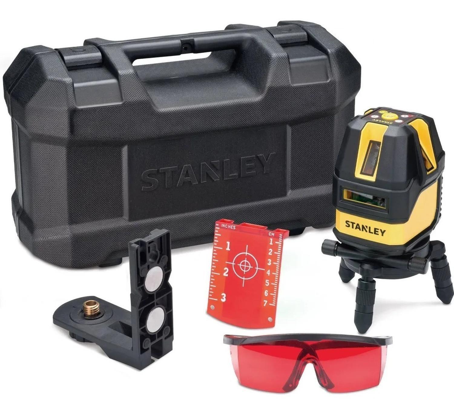 Kit Nivel Láser Multilínea 10m Stanley Stht77512-la-0