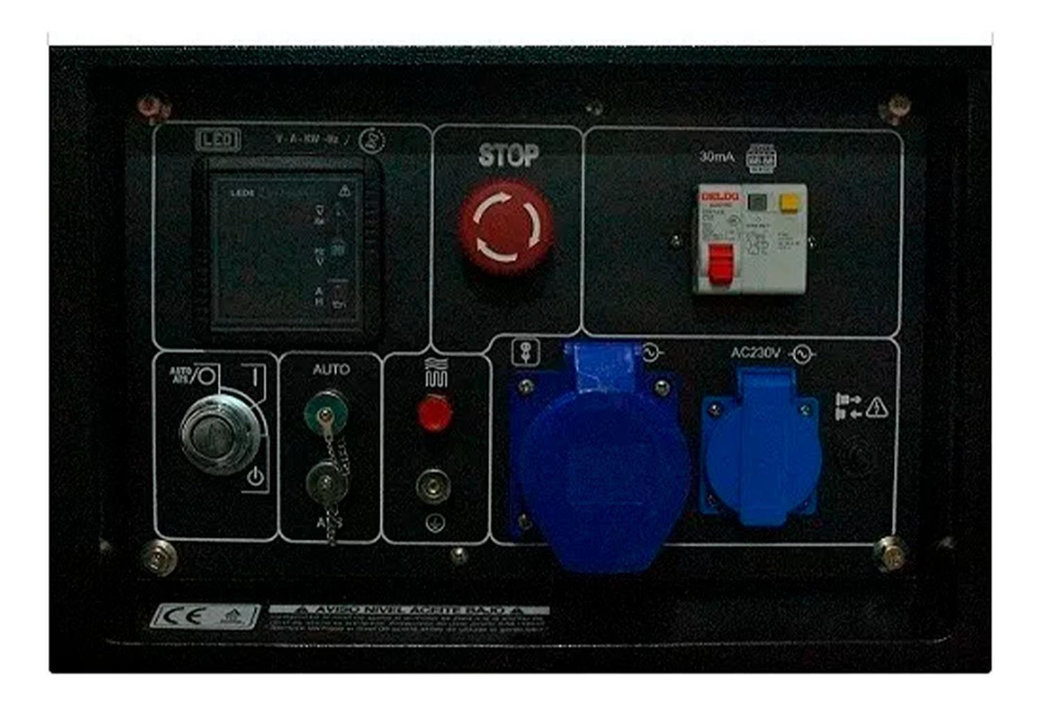Generador Diesel Hyundai 78dhy6000se - 5.300 W-1