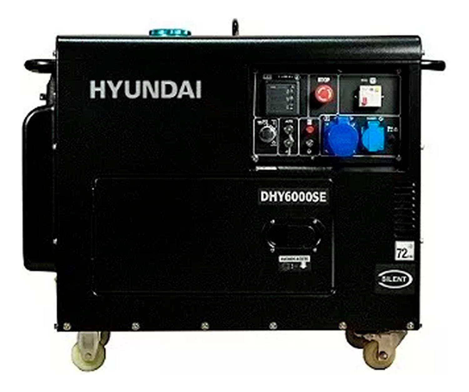 Generador Diesel Hyundai 78dhy6000se - 5.300 W-2